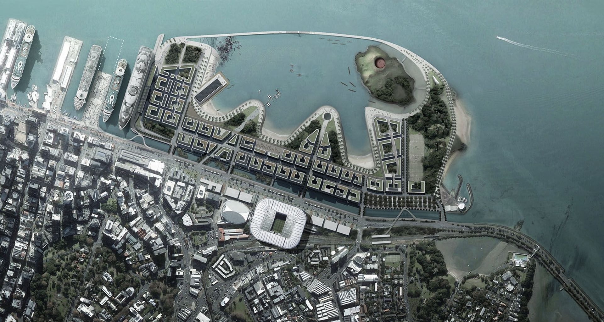 Ports of Auckland Future Master Plan banner