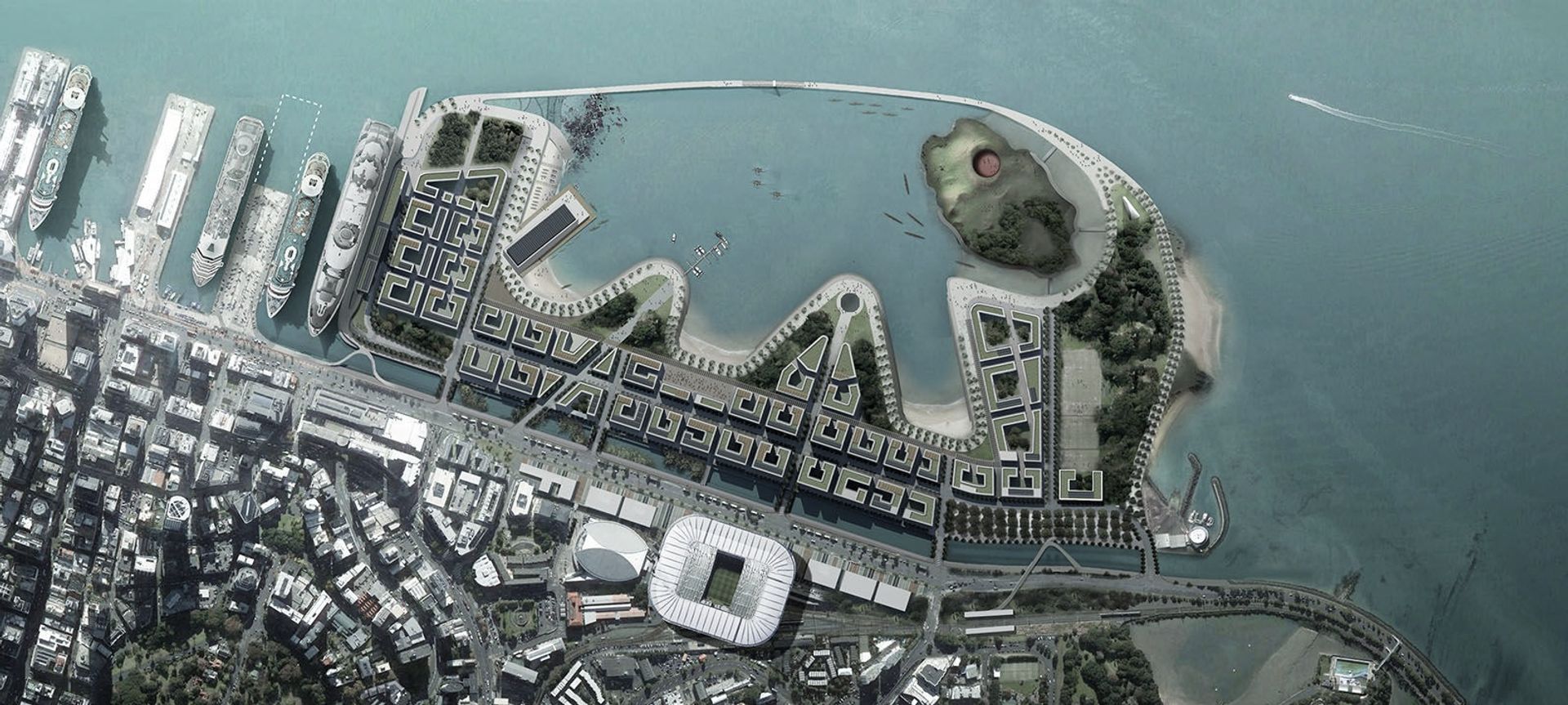 Ports of Auckland Future Master Plan banner