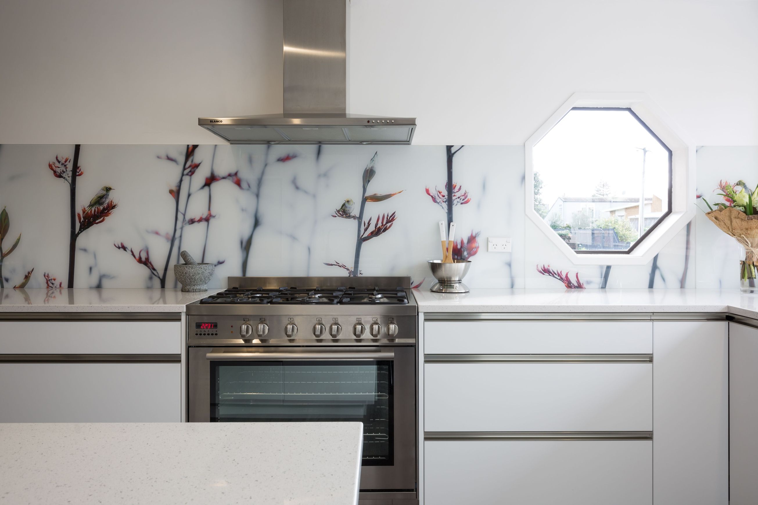 Printed Glass Splashback