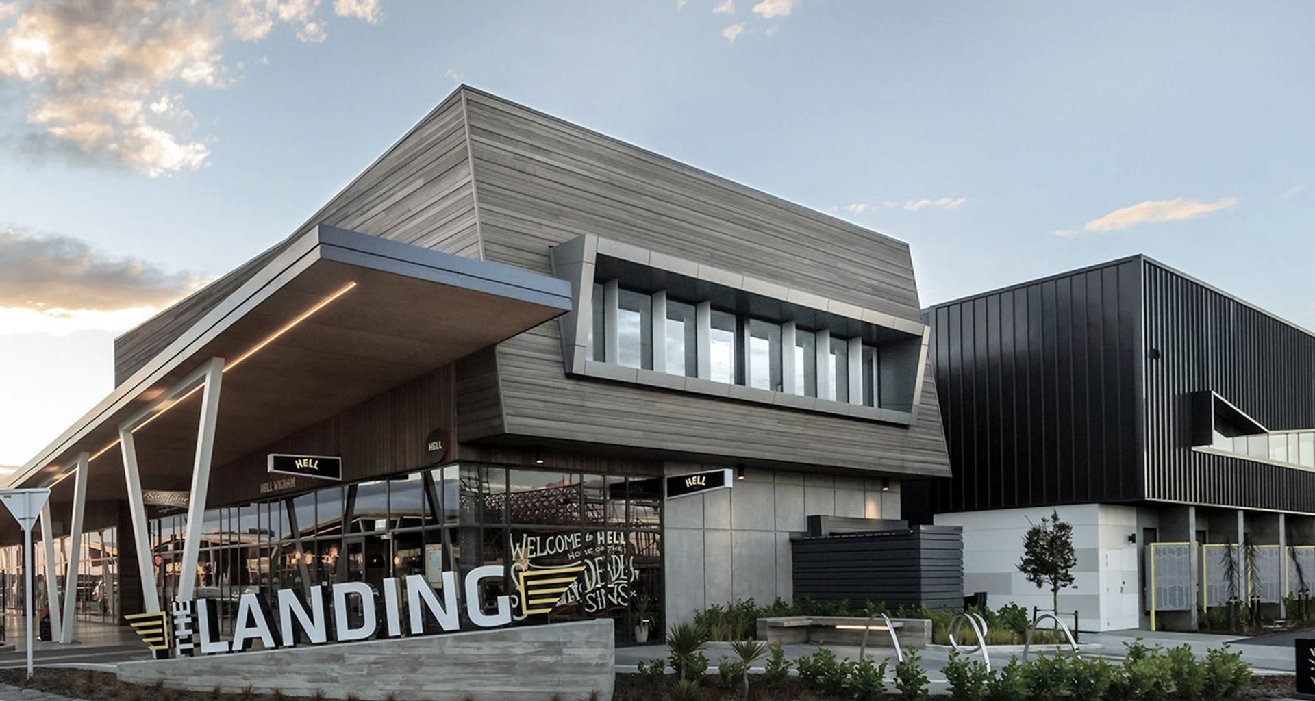 Project Timber: The Landing - Wigram Skies banner