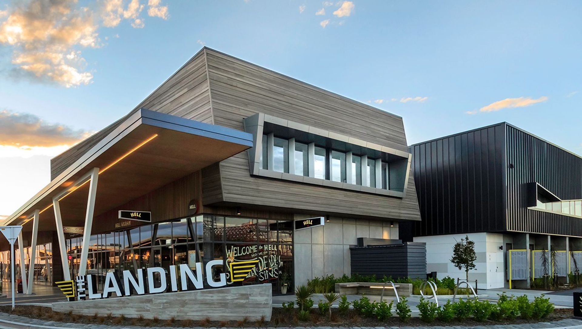 Project Timber: The Landing - Wigram Skies banner