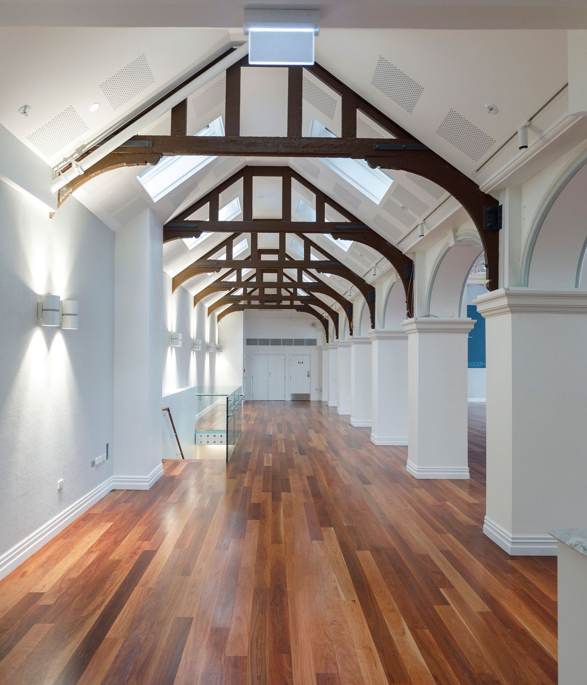 HURFORD'S FOURTEEN Red Ironbark Flooring - Public Trust Hall, Wellington NZ