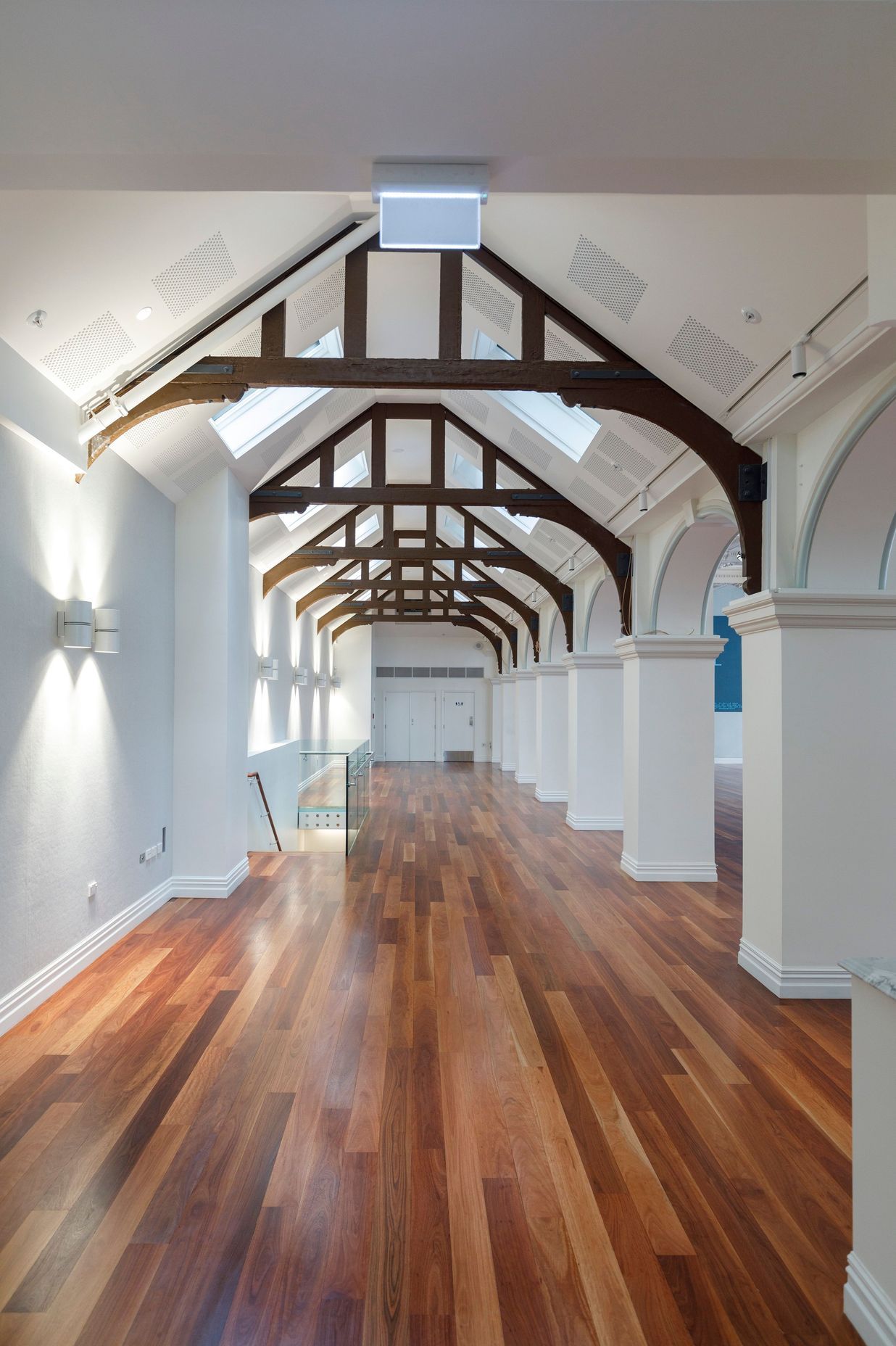 HURFORD'S FOURTEEN Red Ironbark Flooring - Public Trust Hall, Wellington NZ