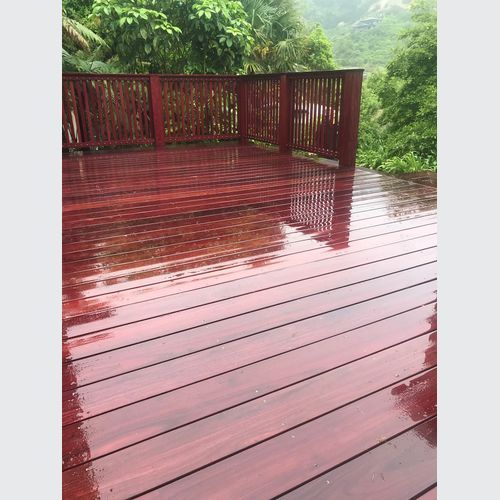 Purple Heart Hardwood Decking