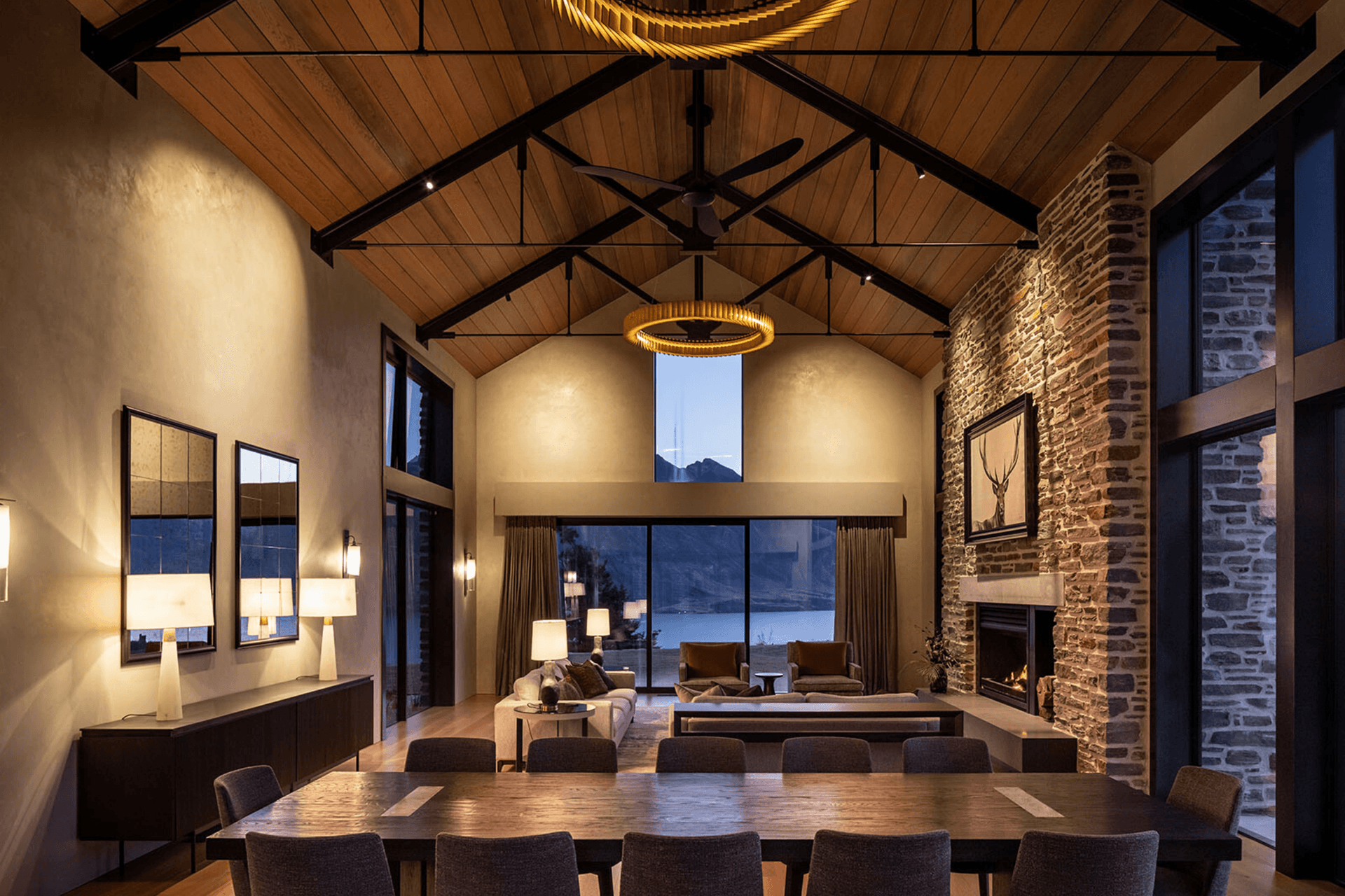 The 'good' room was a space designed for the adults and has am elegant and sumptuous feel.