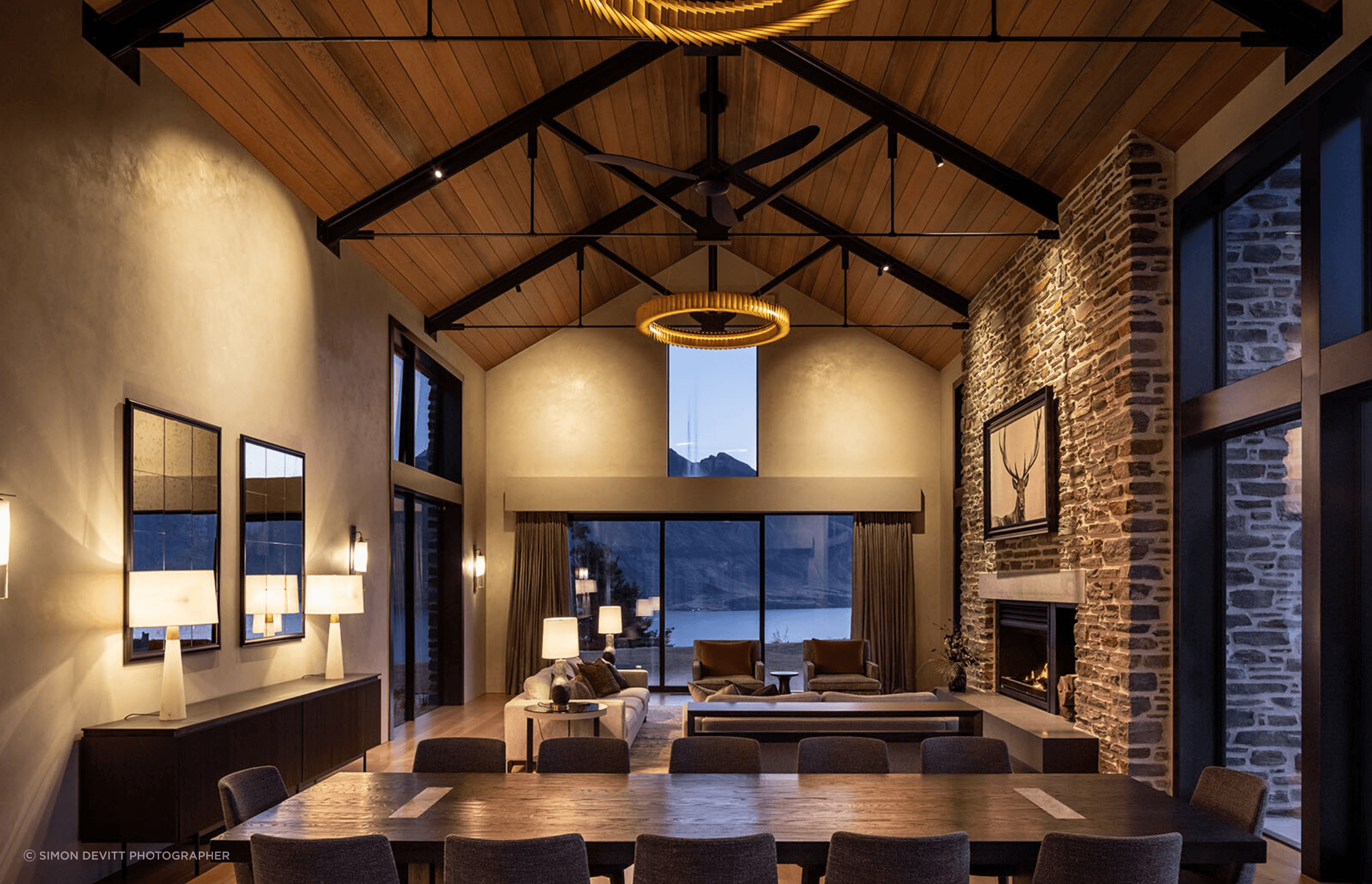 The 'good' room was a space designed for the adults and has am elegant and sumptuous feel.