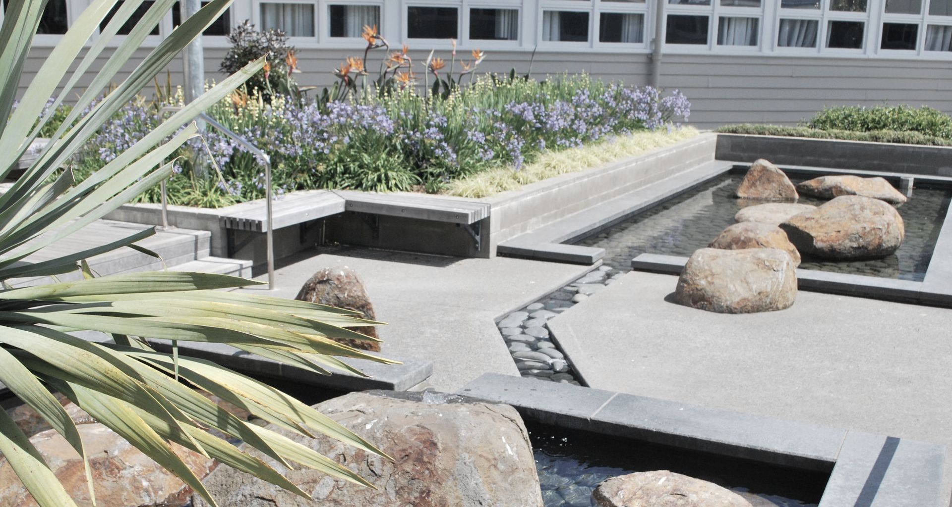 Rangitoto College Tranquil Garden banner