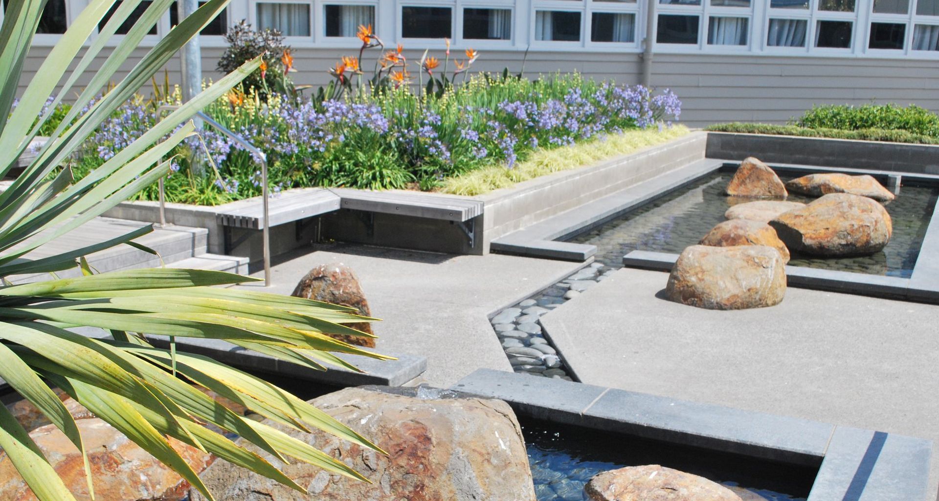 Rangitoto College Tranquil Garden banner