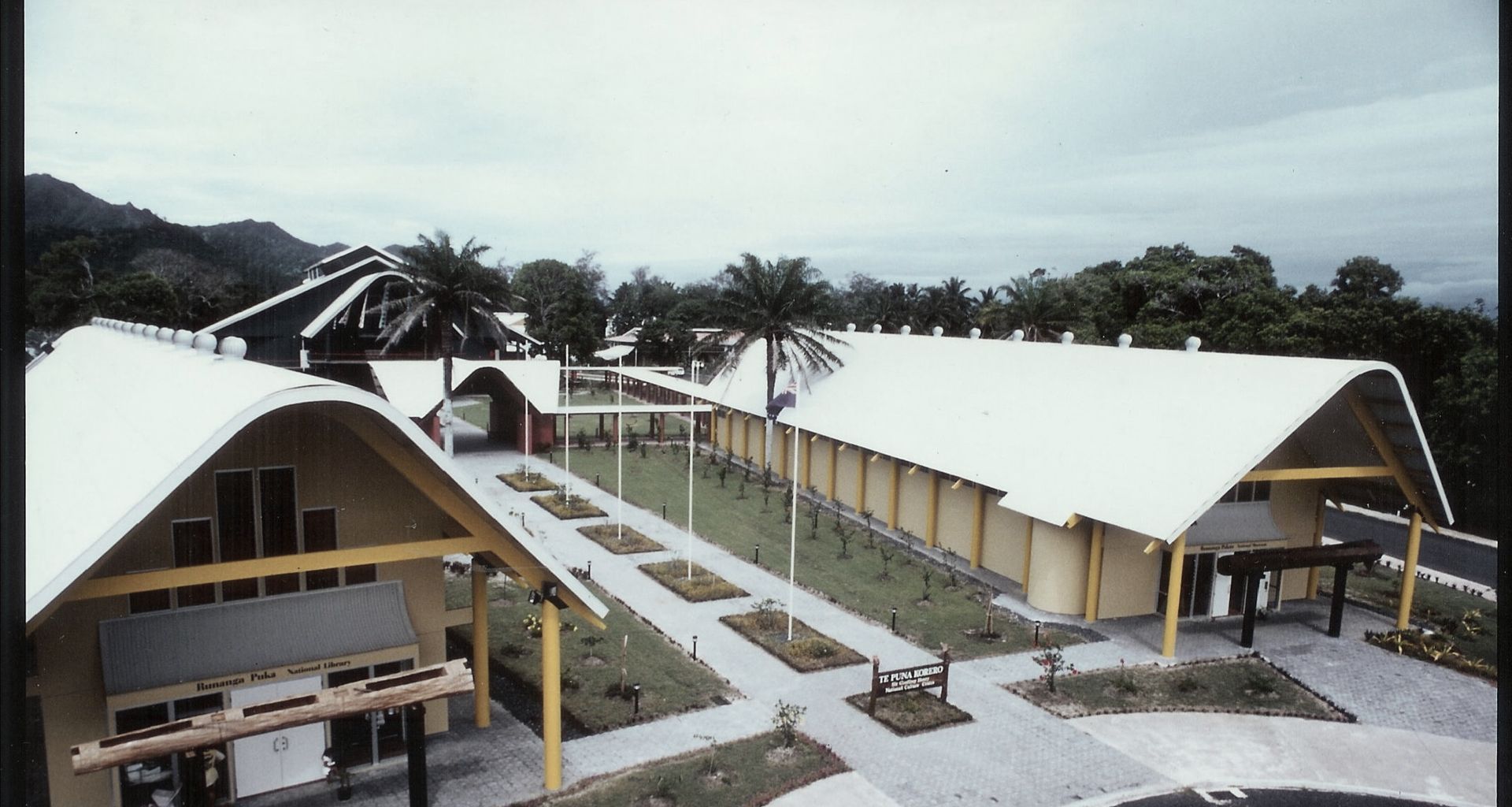 Rarotonga National Cultural Centre banner