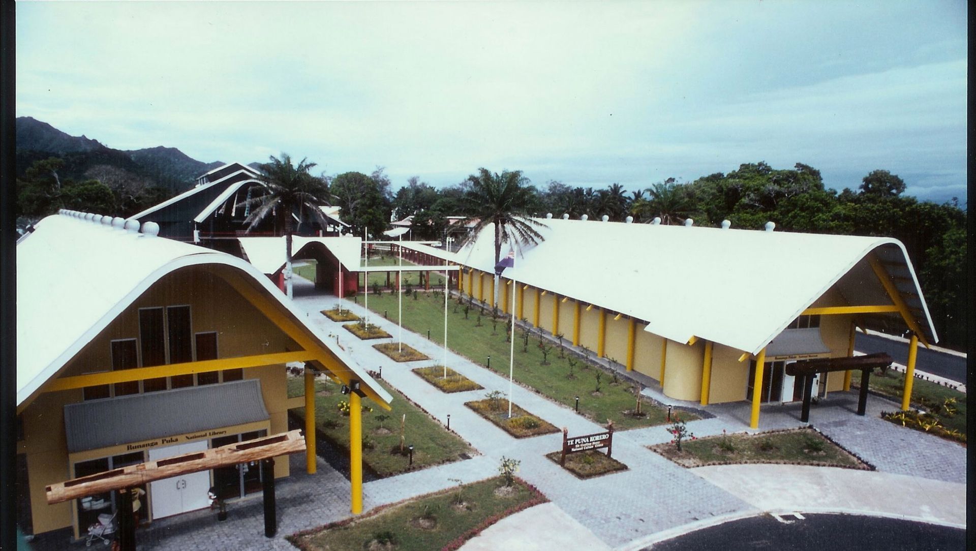 Rarotonga National Cultural Centre banner