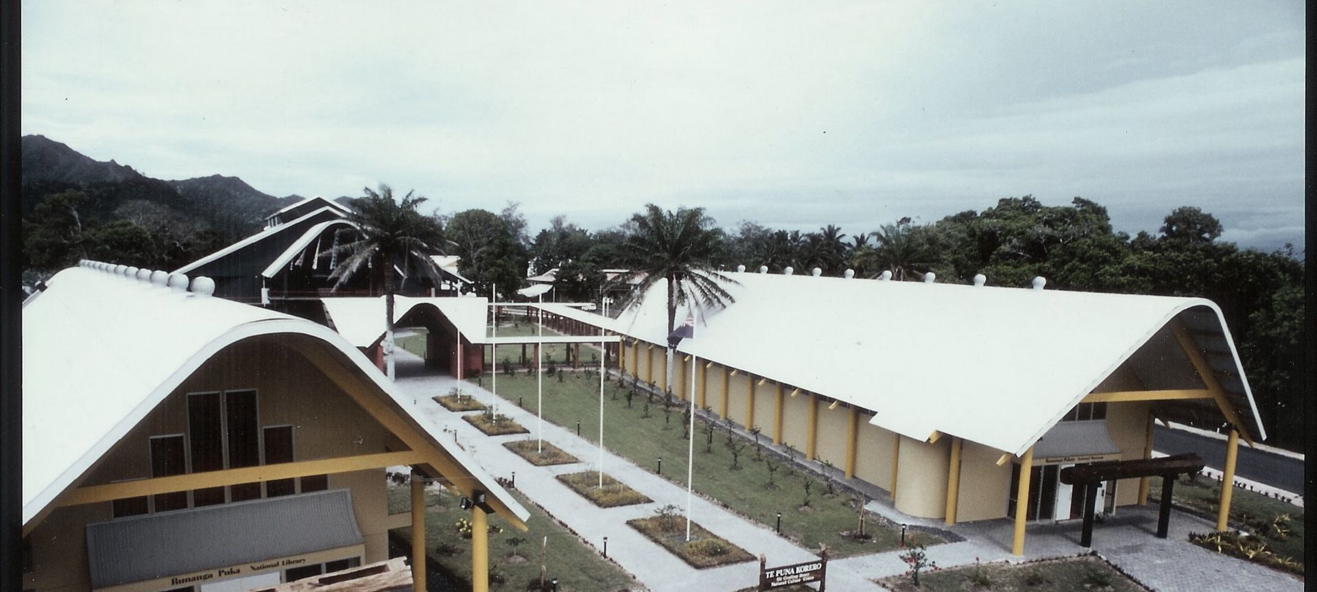 Rarotonga National Cultural Centre banner