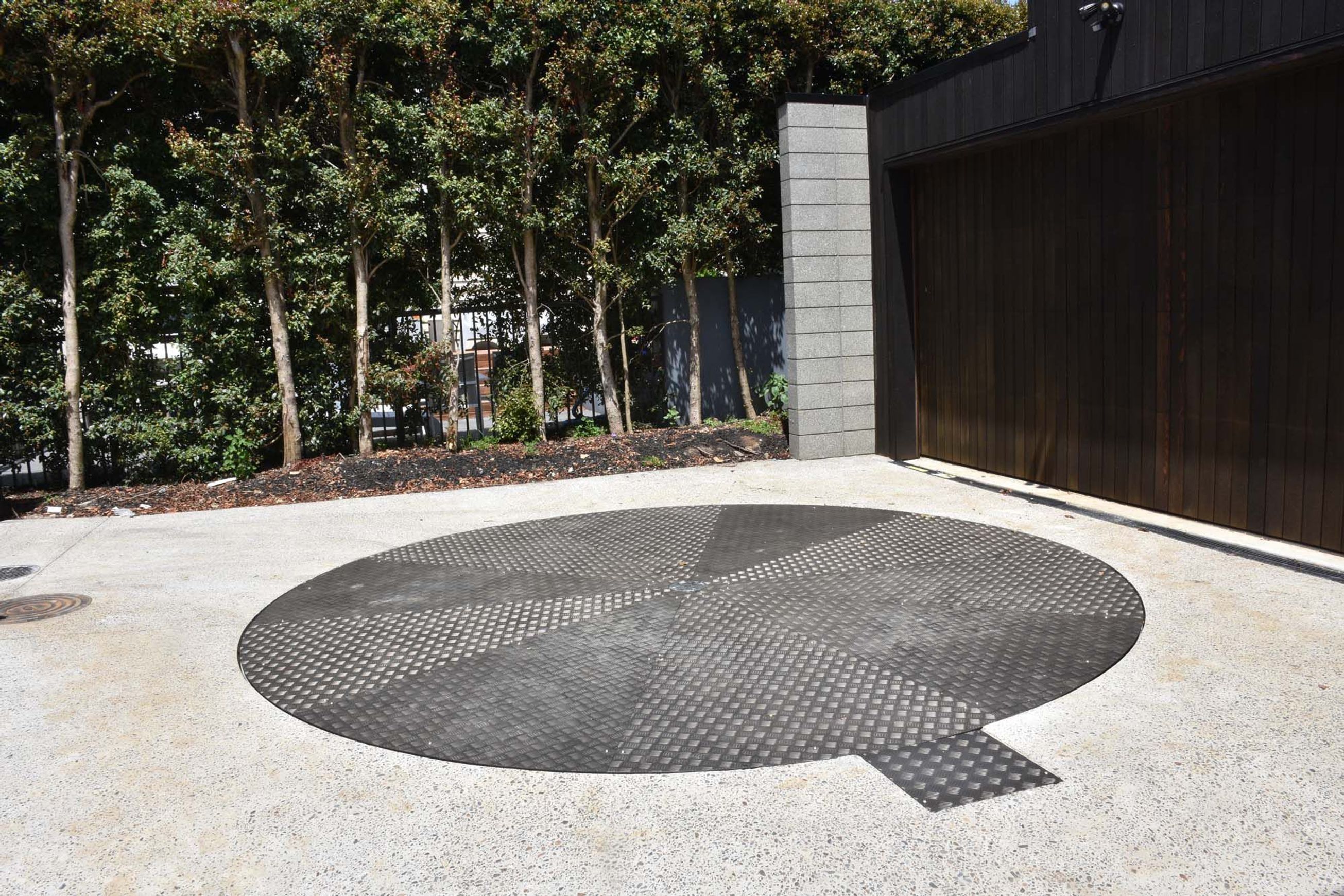 Recessed Vehicle  Turntables