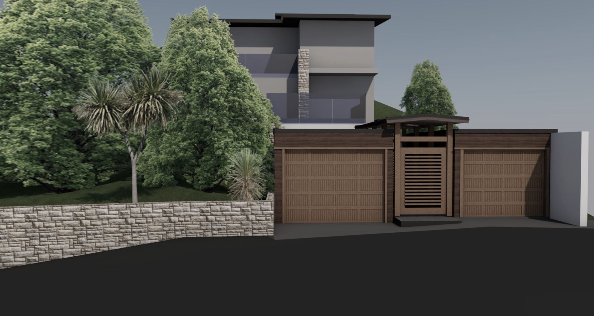 Mt Pleasant - Garage banner