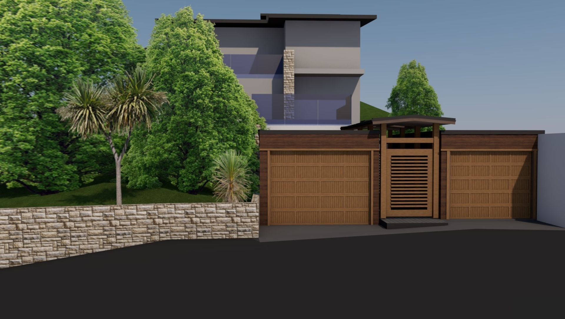 Mt Pleasant - Garage banner
