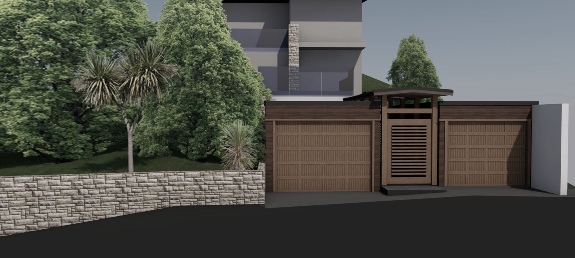 Mt Pleasant - Garage banner