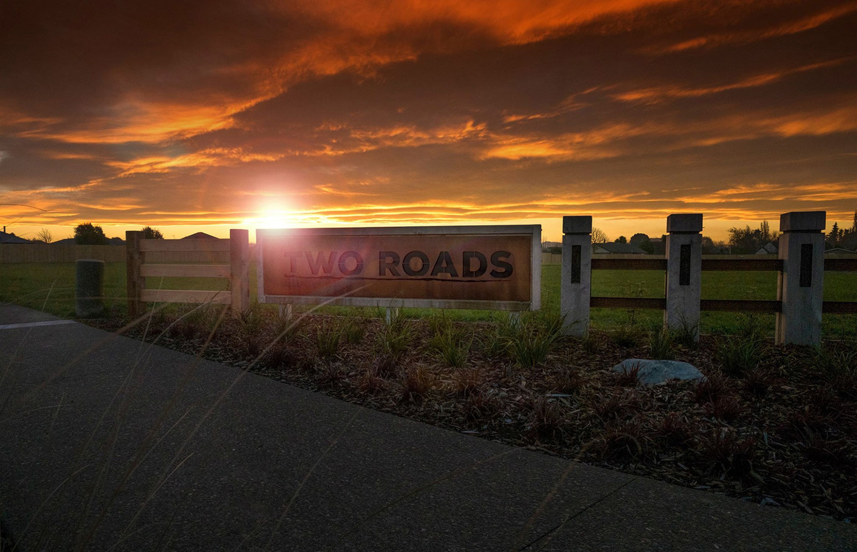 Two Roads, Woodend