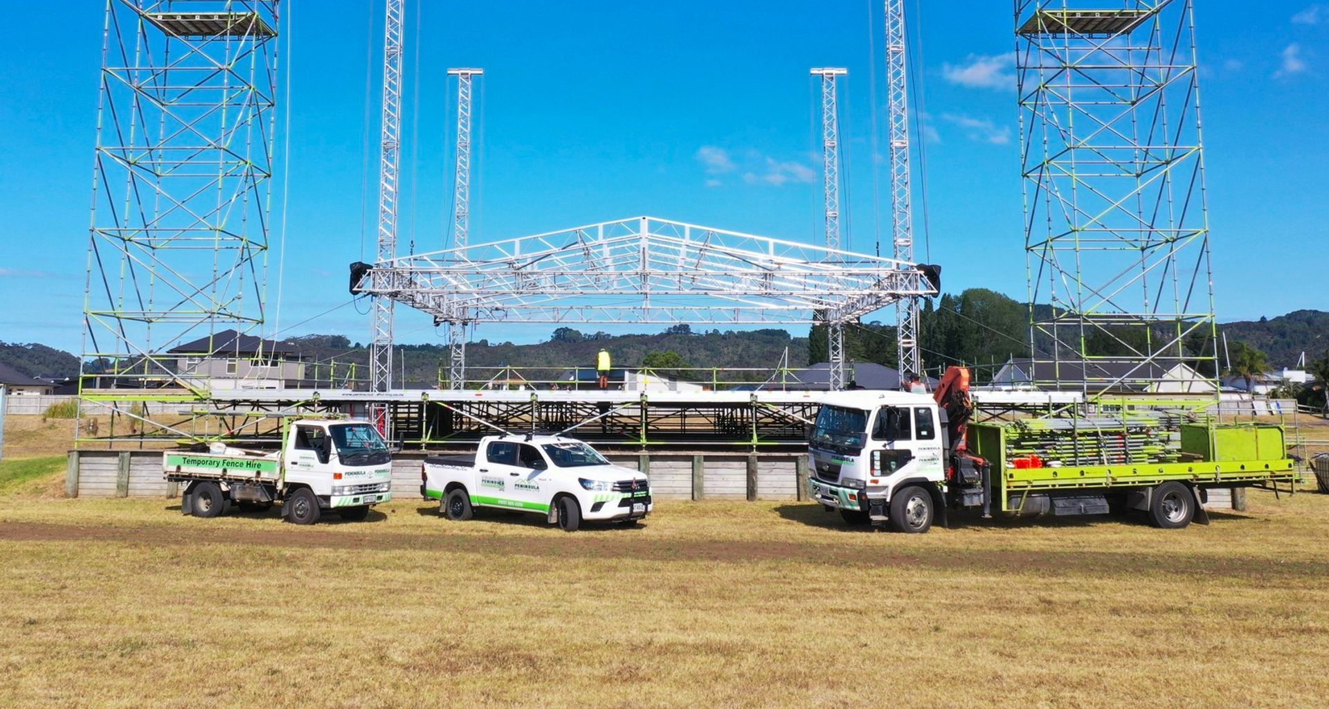Stage - Whitianga Summer Concert 2020 banner