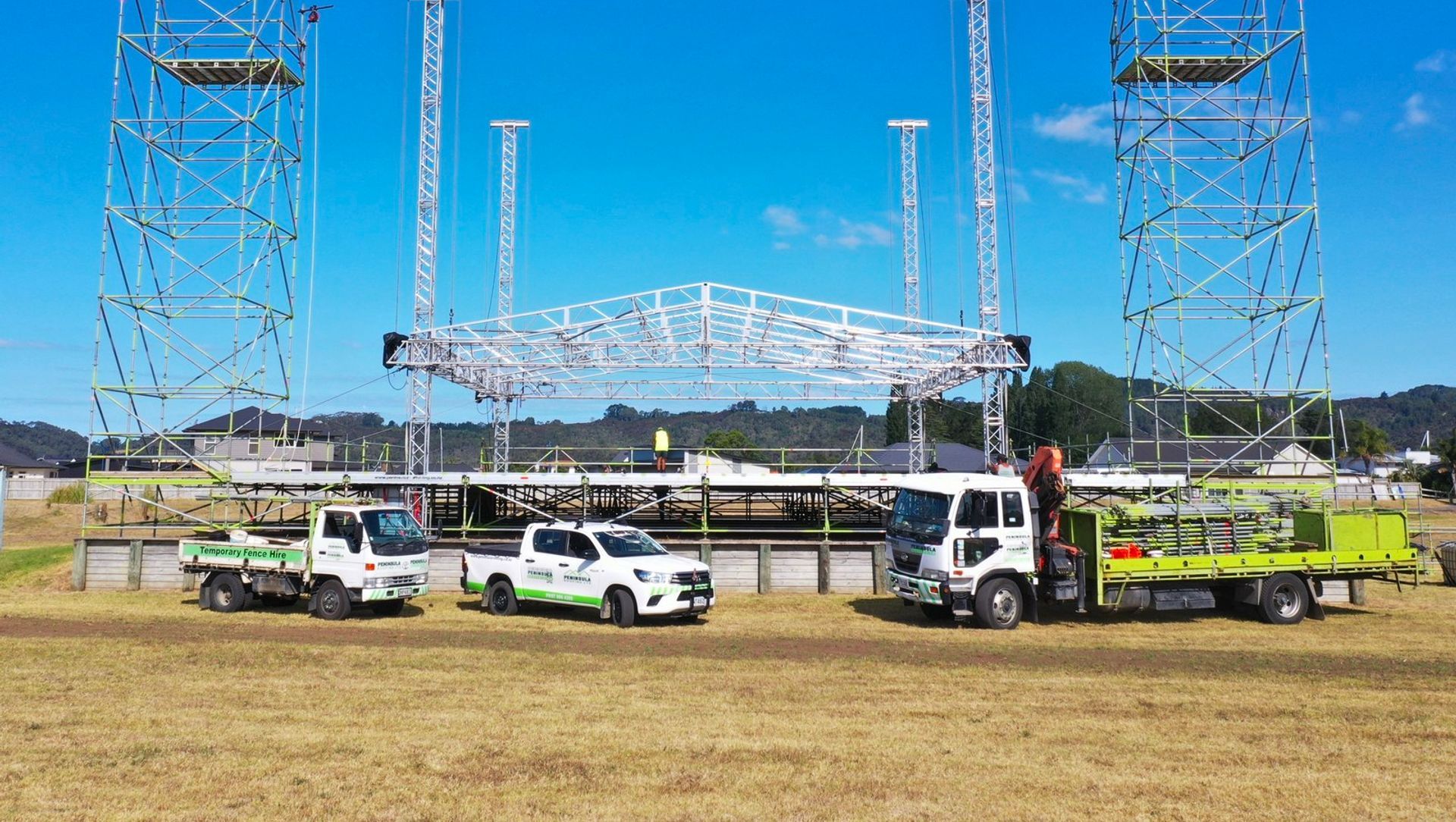 Stage - Whitianga Summer Concert 2020 banner