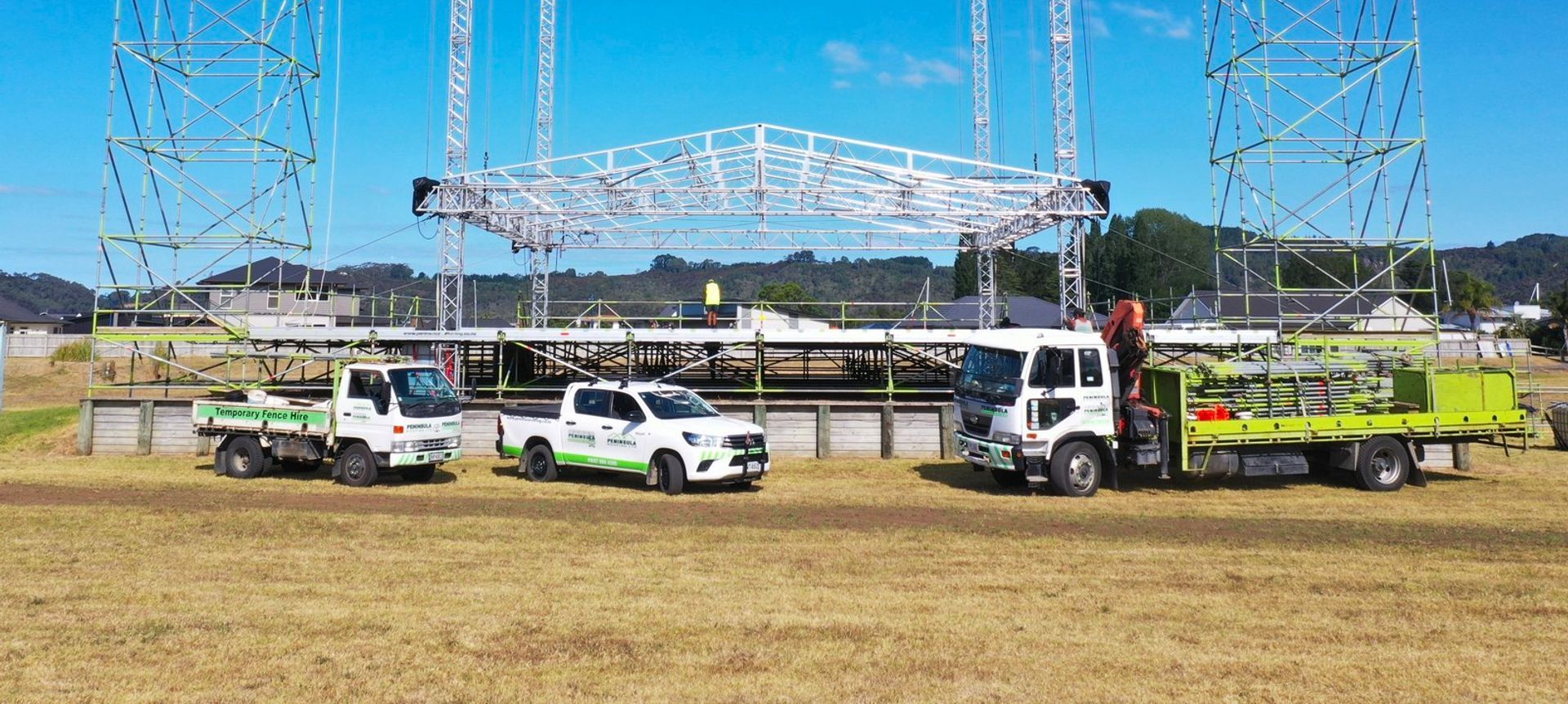Stage - Whitianga Summer Concert 2020 banner
