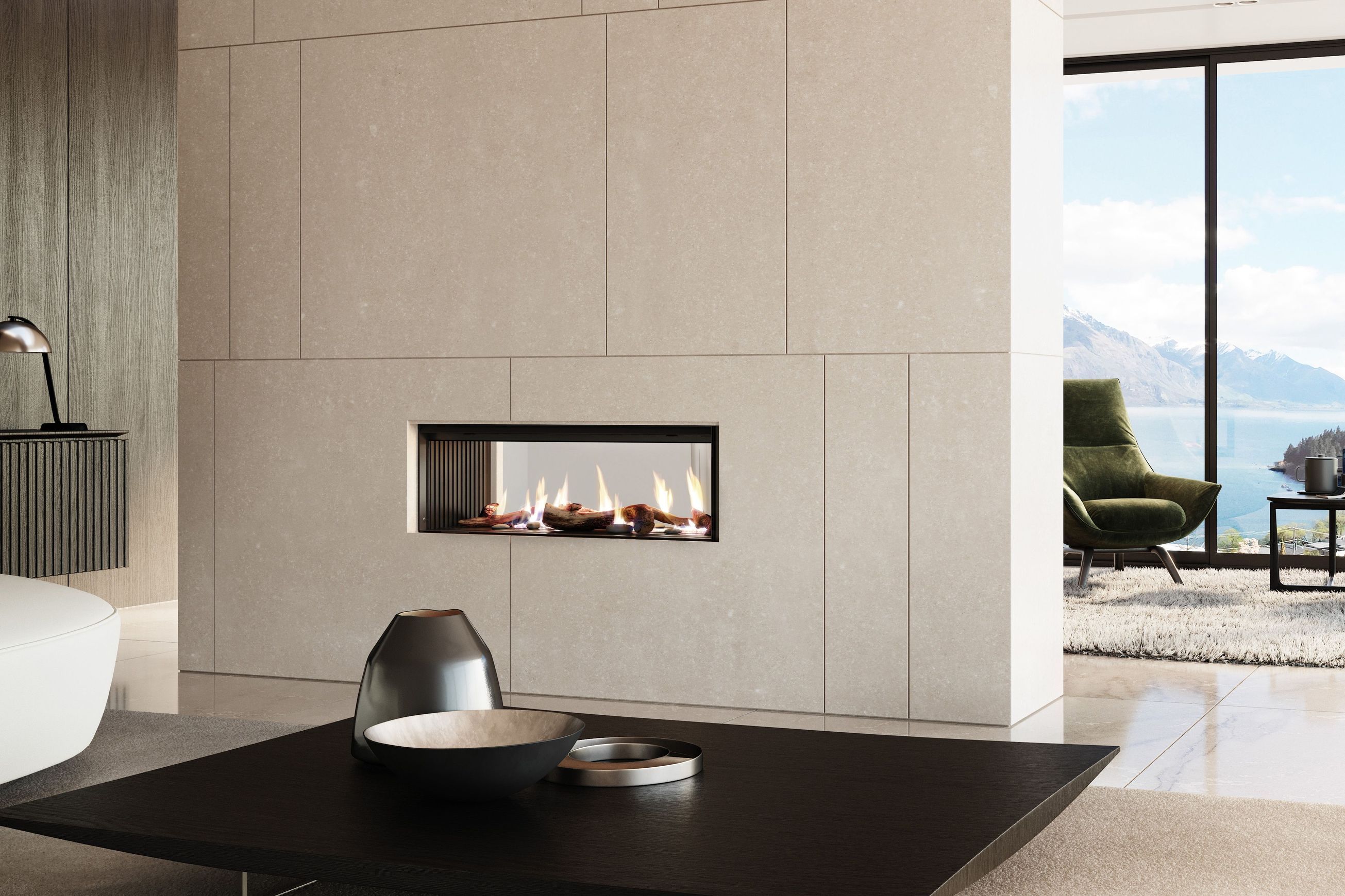 Rinnai Linear 1000 Gas Fireplace