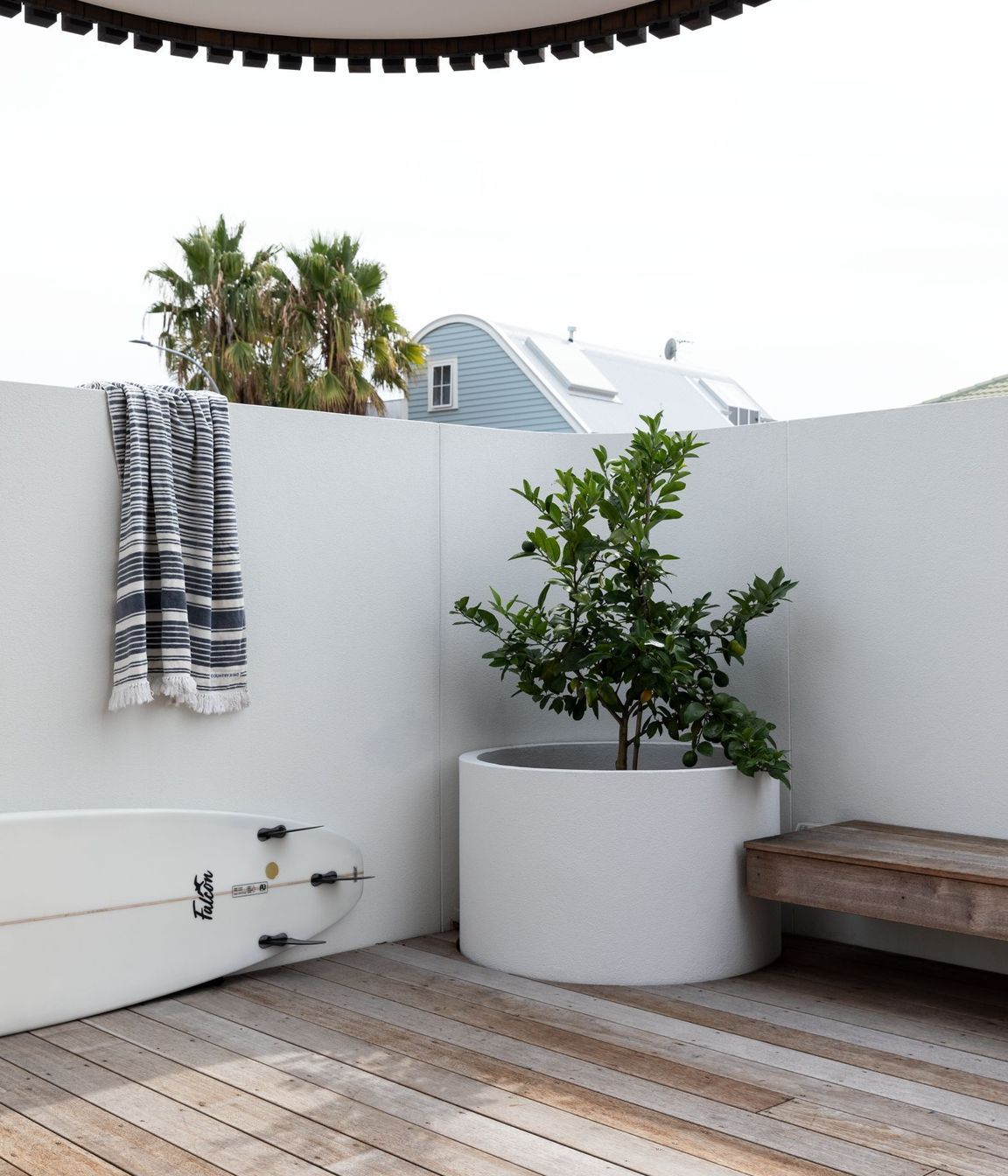 Outdoor living.
