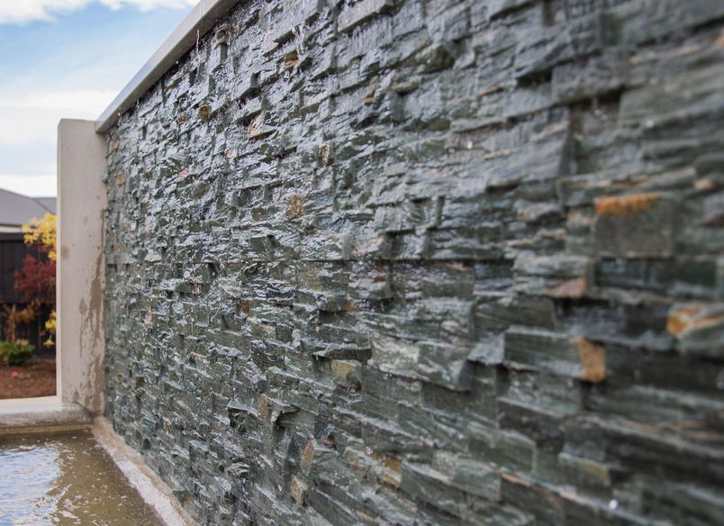 Rock Wall Water Feature