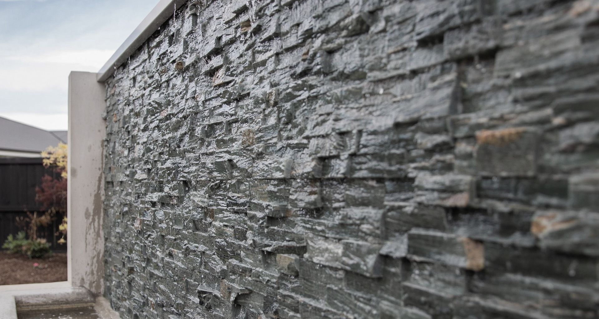 Rock Wall Water Feature banner