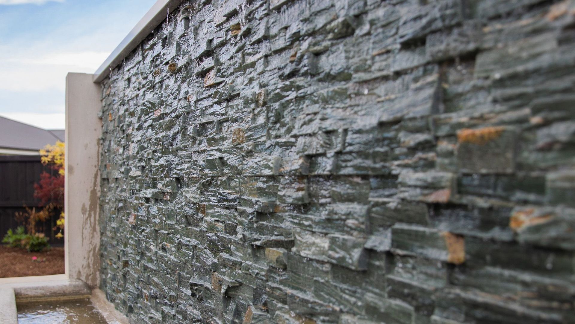 Rock Wall Water Feature banner