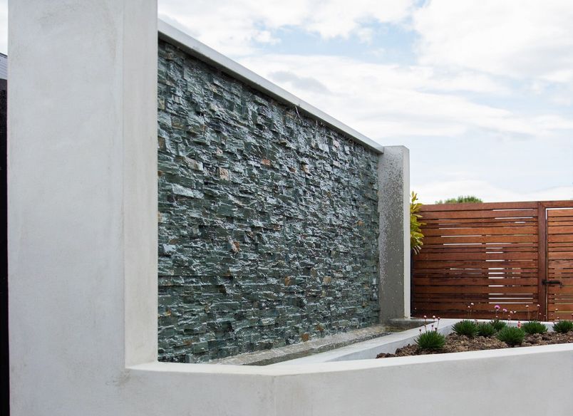 Rock Wall Water Feature