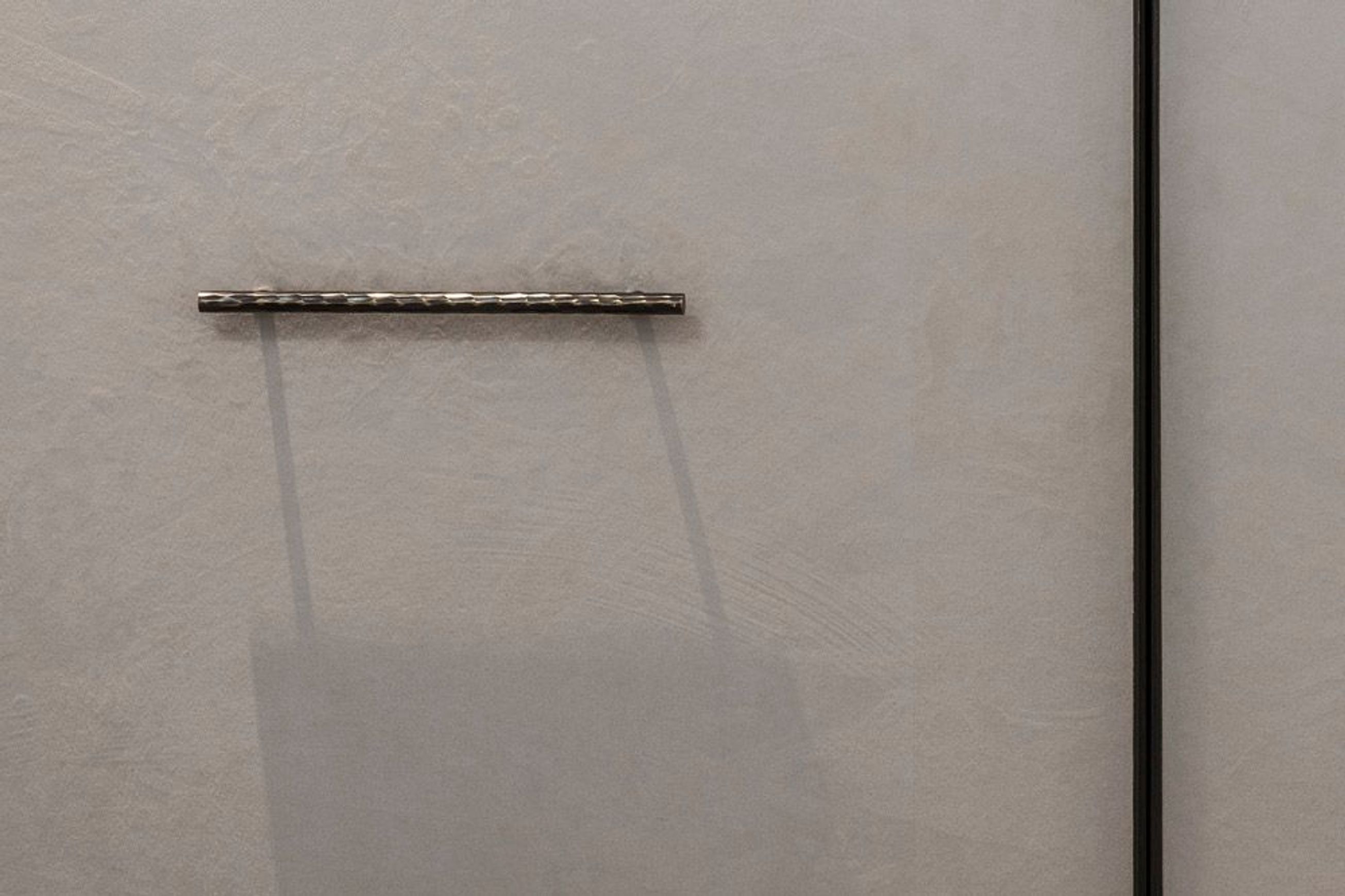 Joseph Giles Rolled & Hammered Solid Brass Cabinet Handle