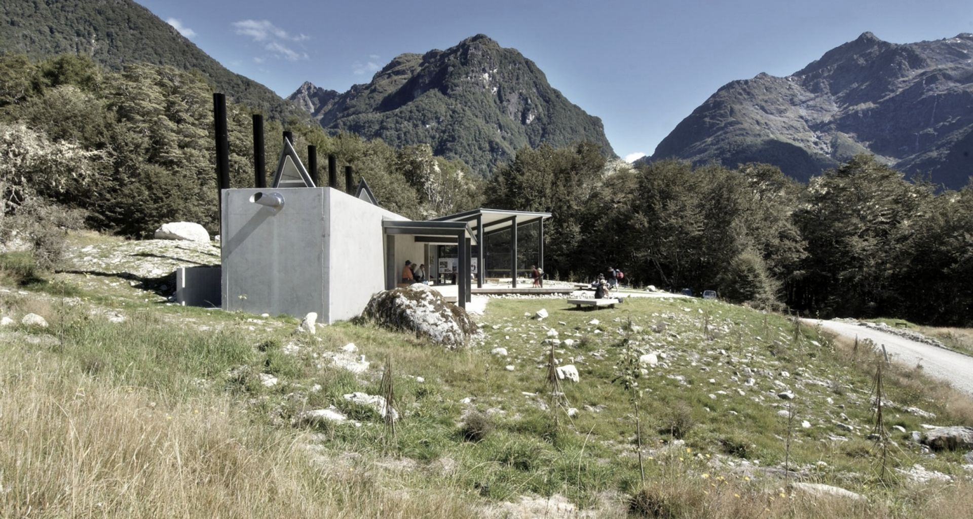Routeburn Shelter banner