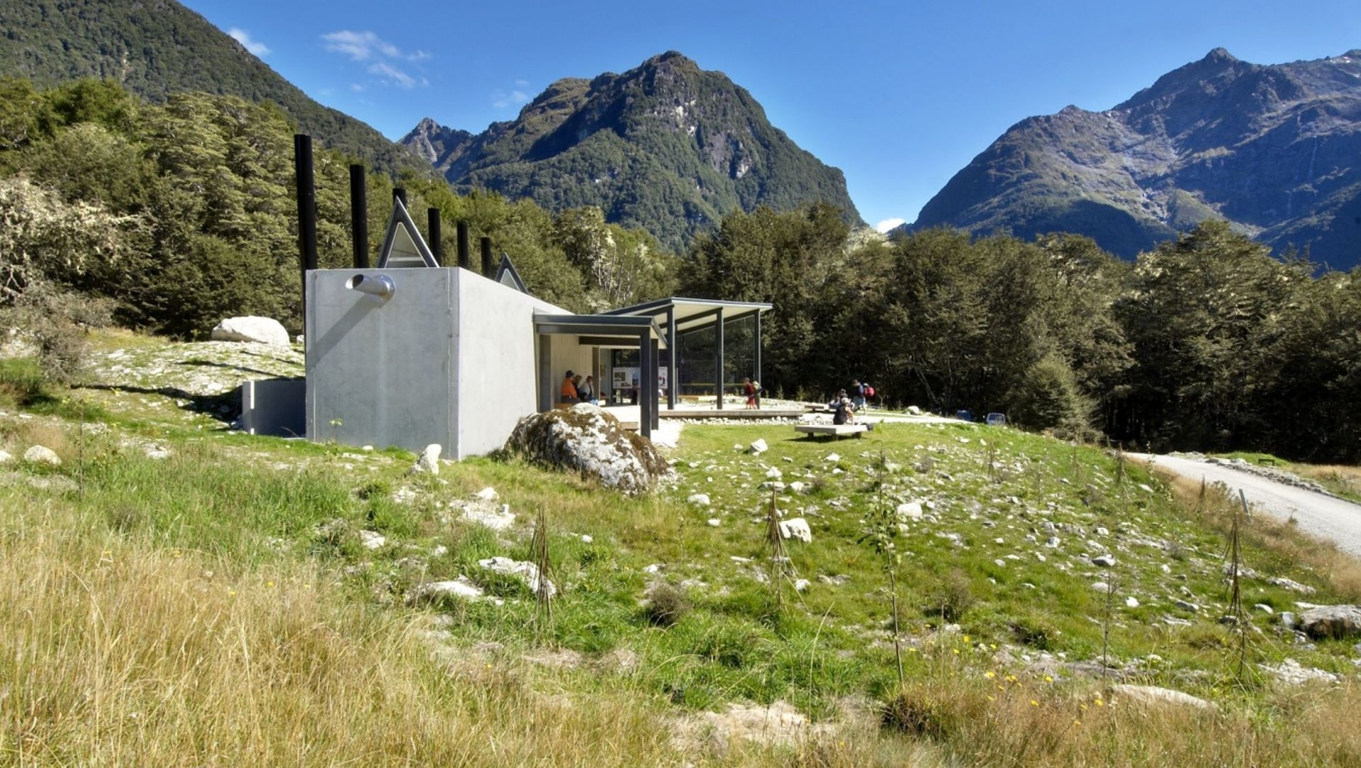 Routeburn Shelter banner