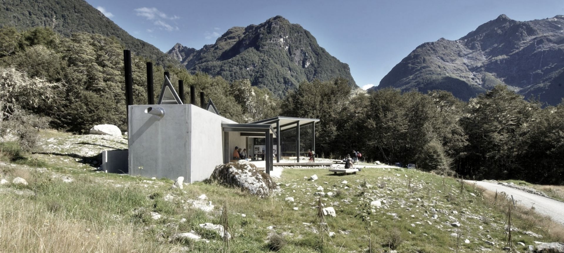 Routeburn Shelter banner