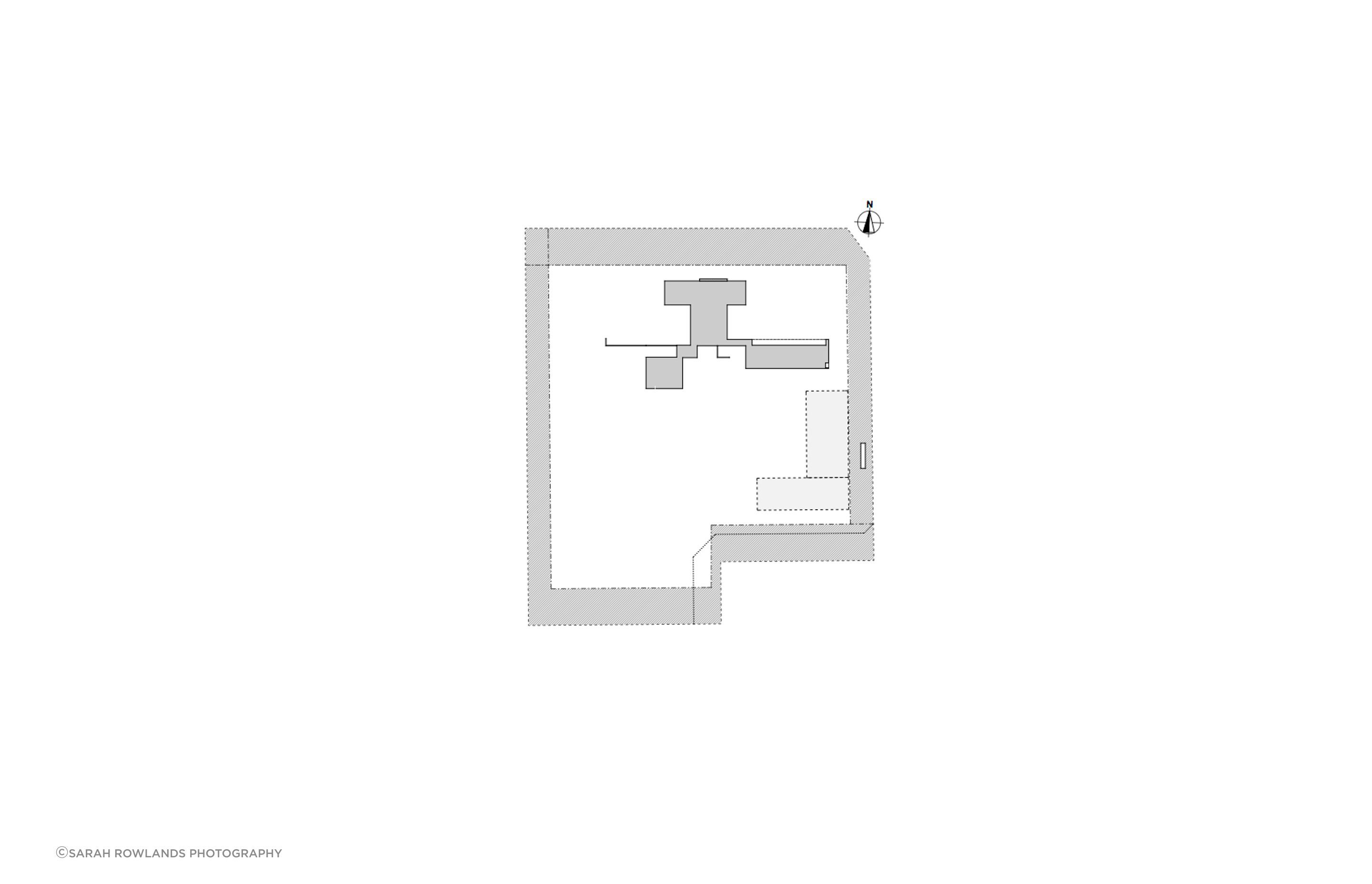 Ryan House site plan by Arthouse Architects.