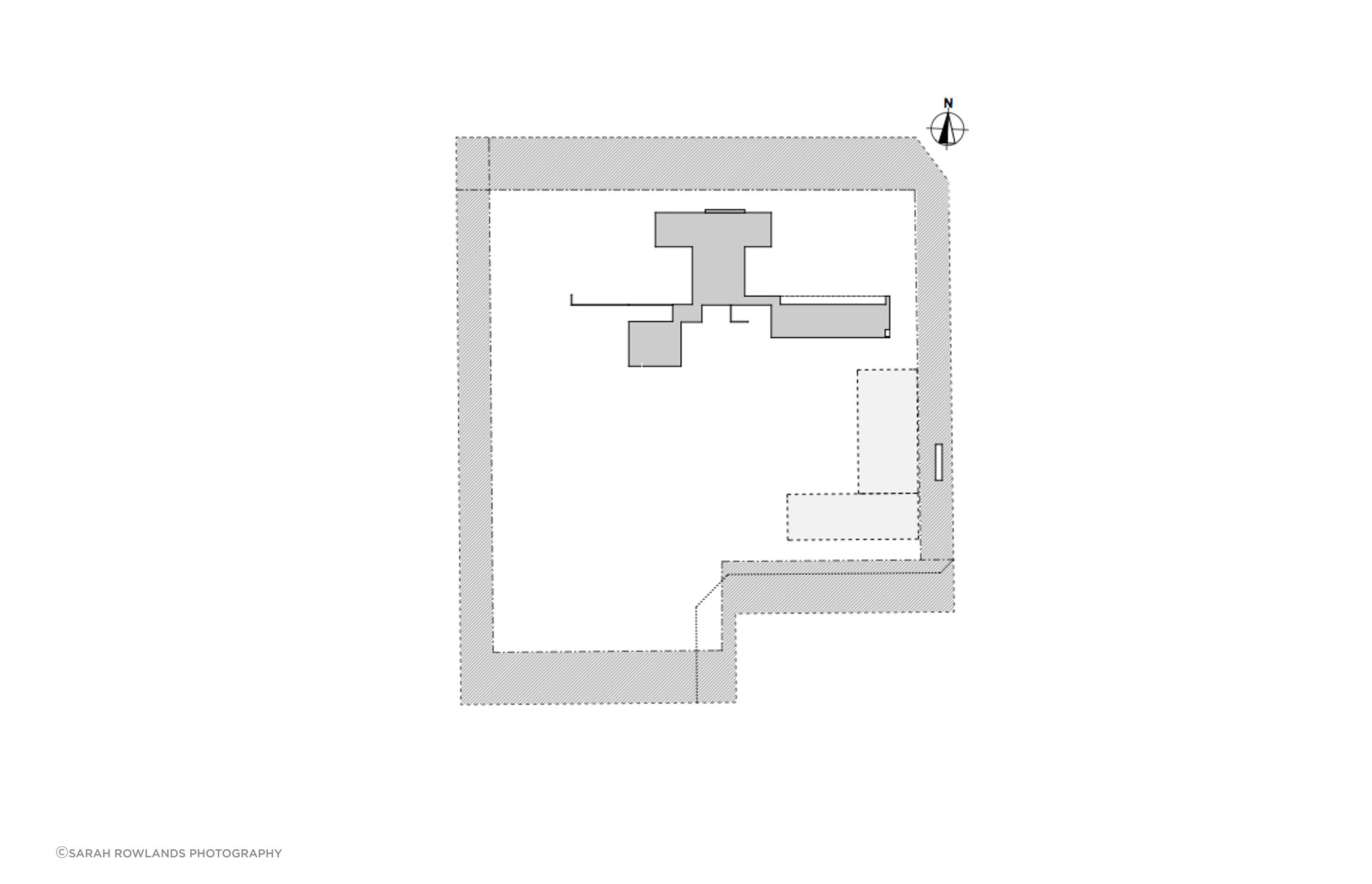 Ryan House site plan by Arthouse Architects.
