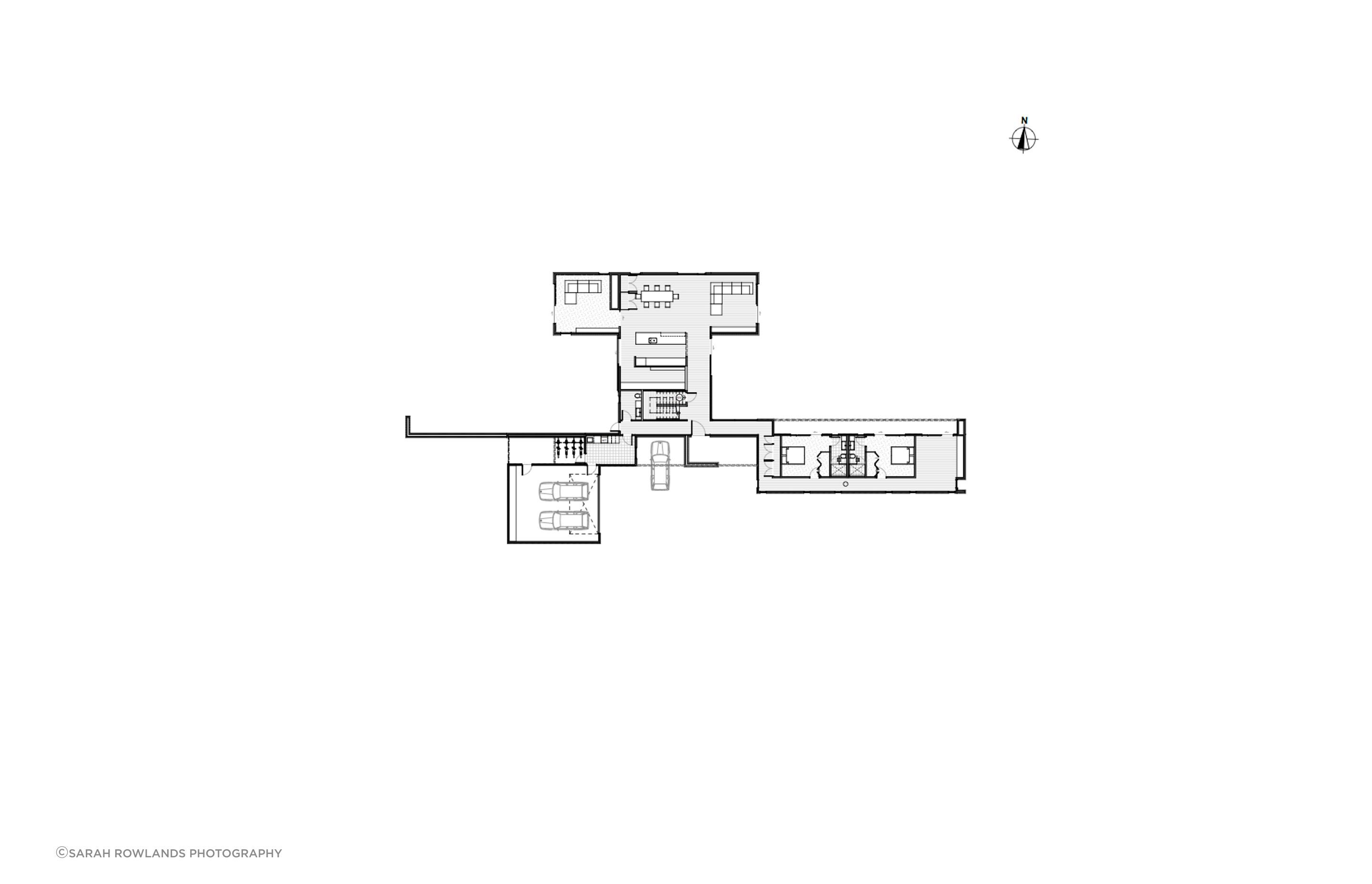 Ground-floor plan by Arthouse Architects.