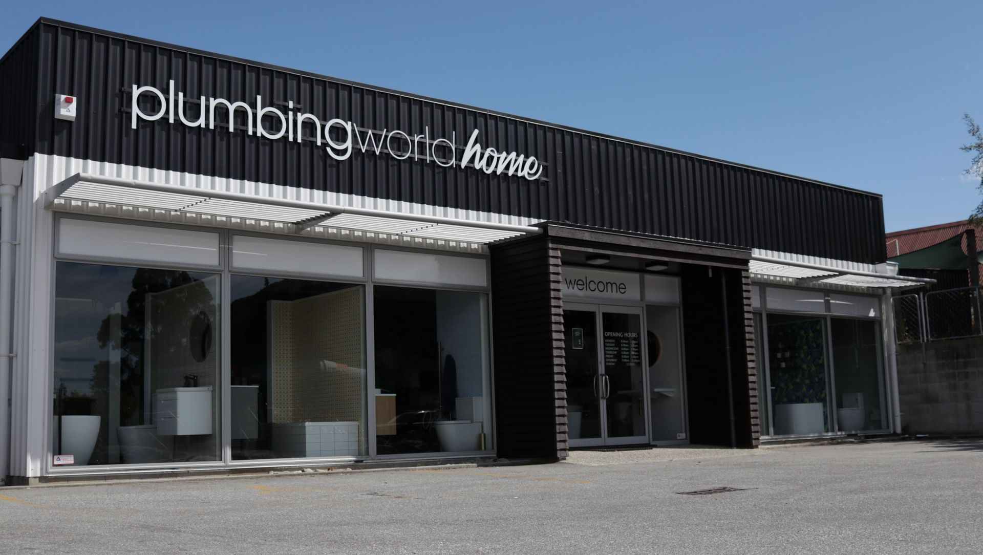 Plumbing World banner