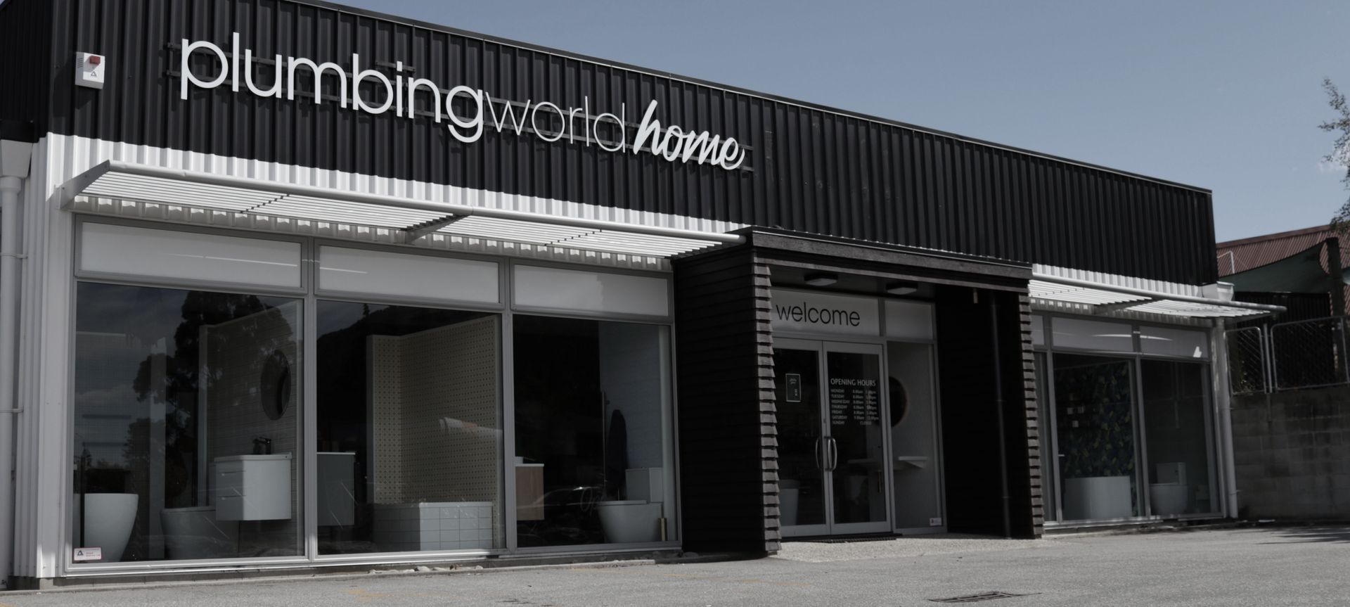 Plumbing World banner