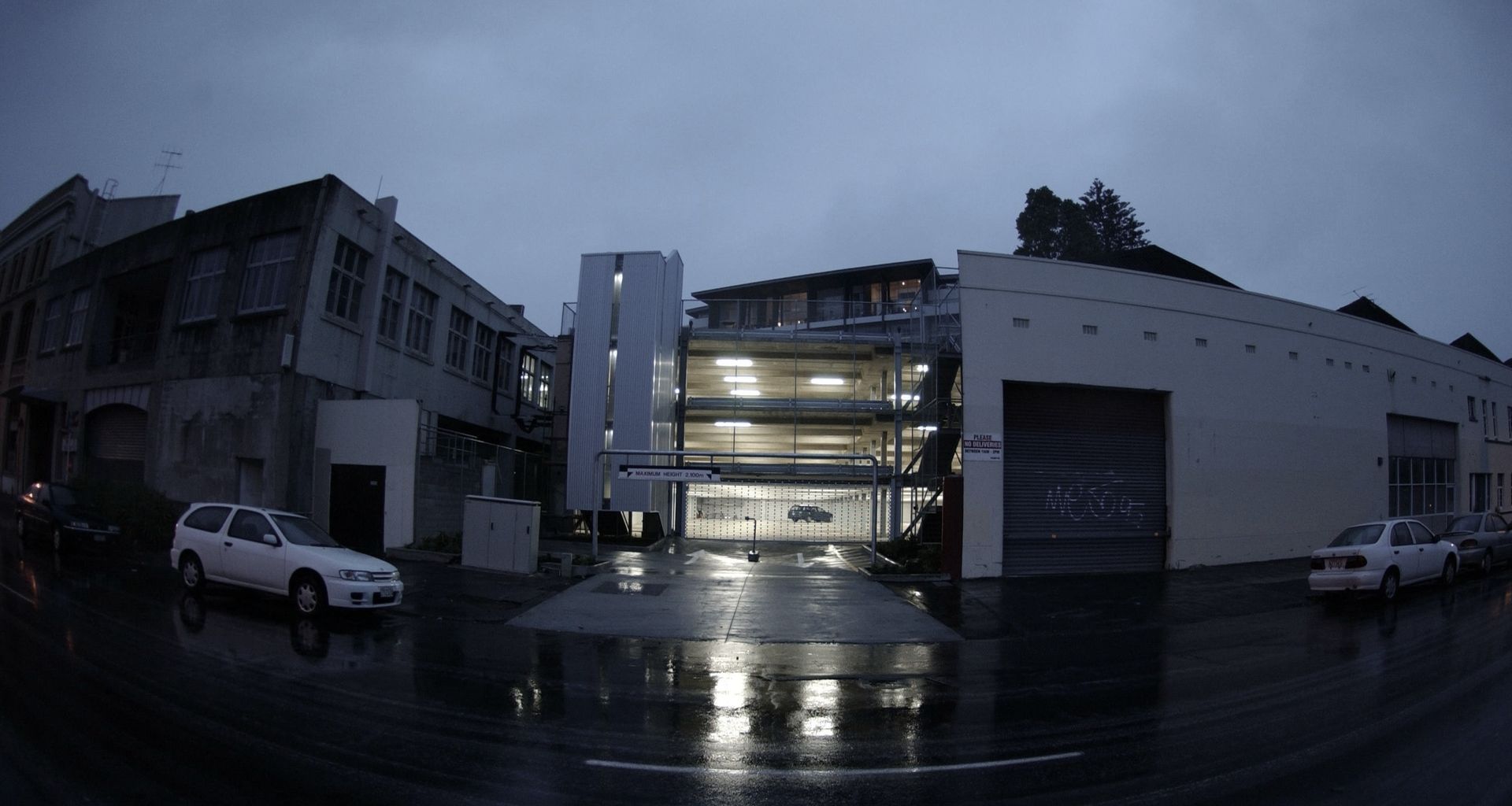 Saatchi Car Park banner