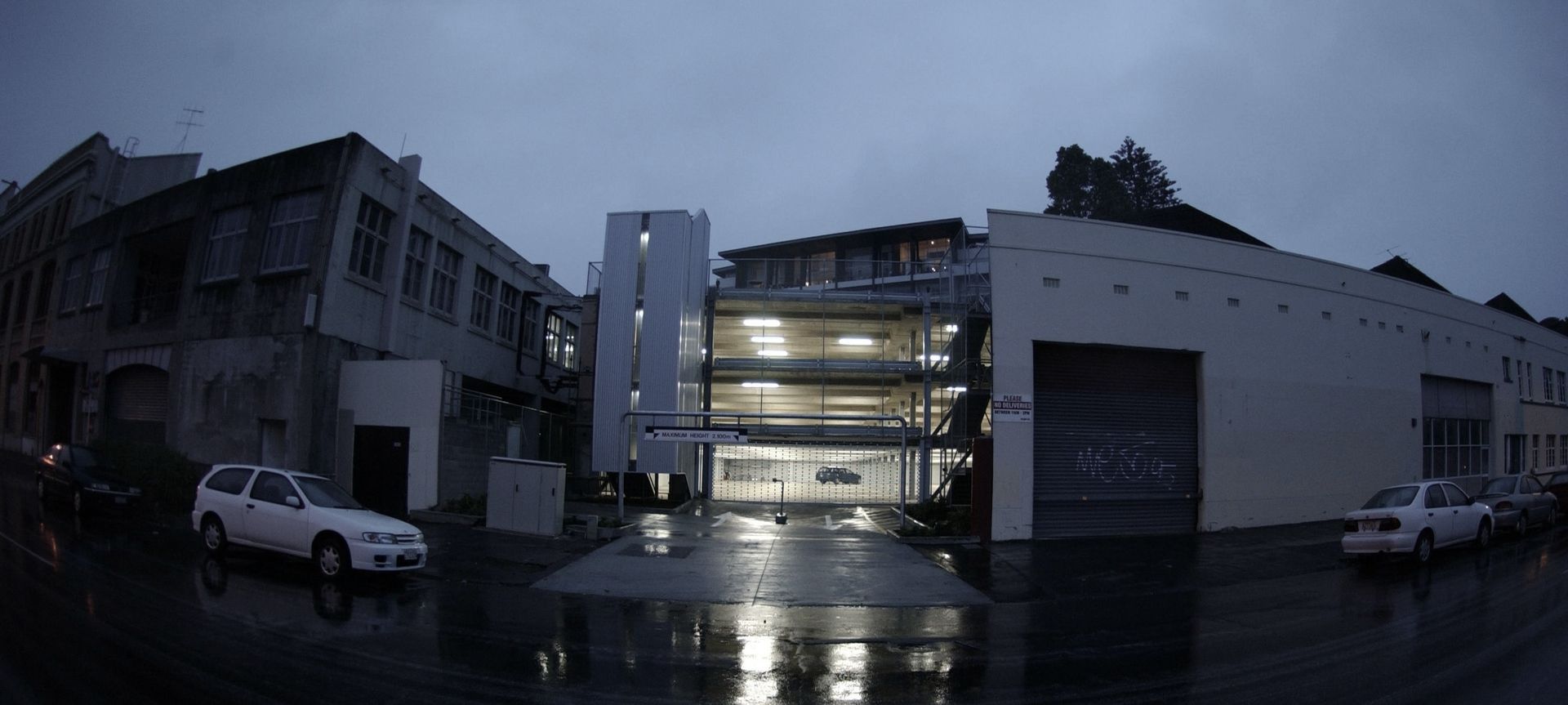 Saatchi Car Park banner