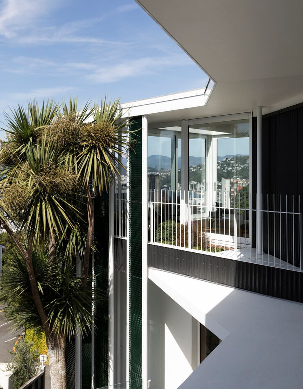 Terraces and courtyards maximise the sun.