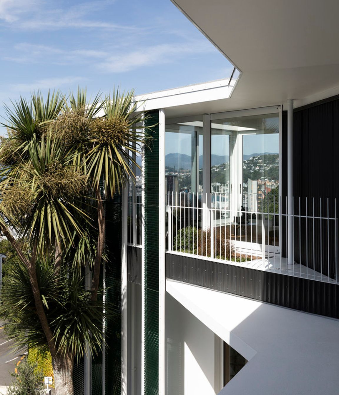 Terraces and courtyards maximise the sun.