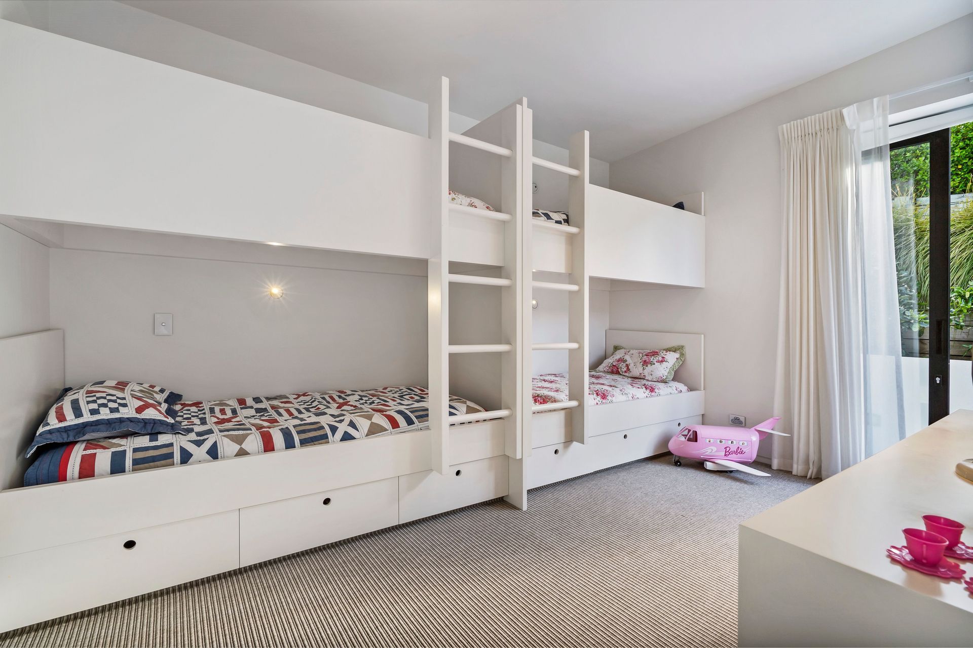 Custom-designed bunk beds