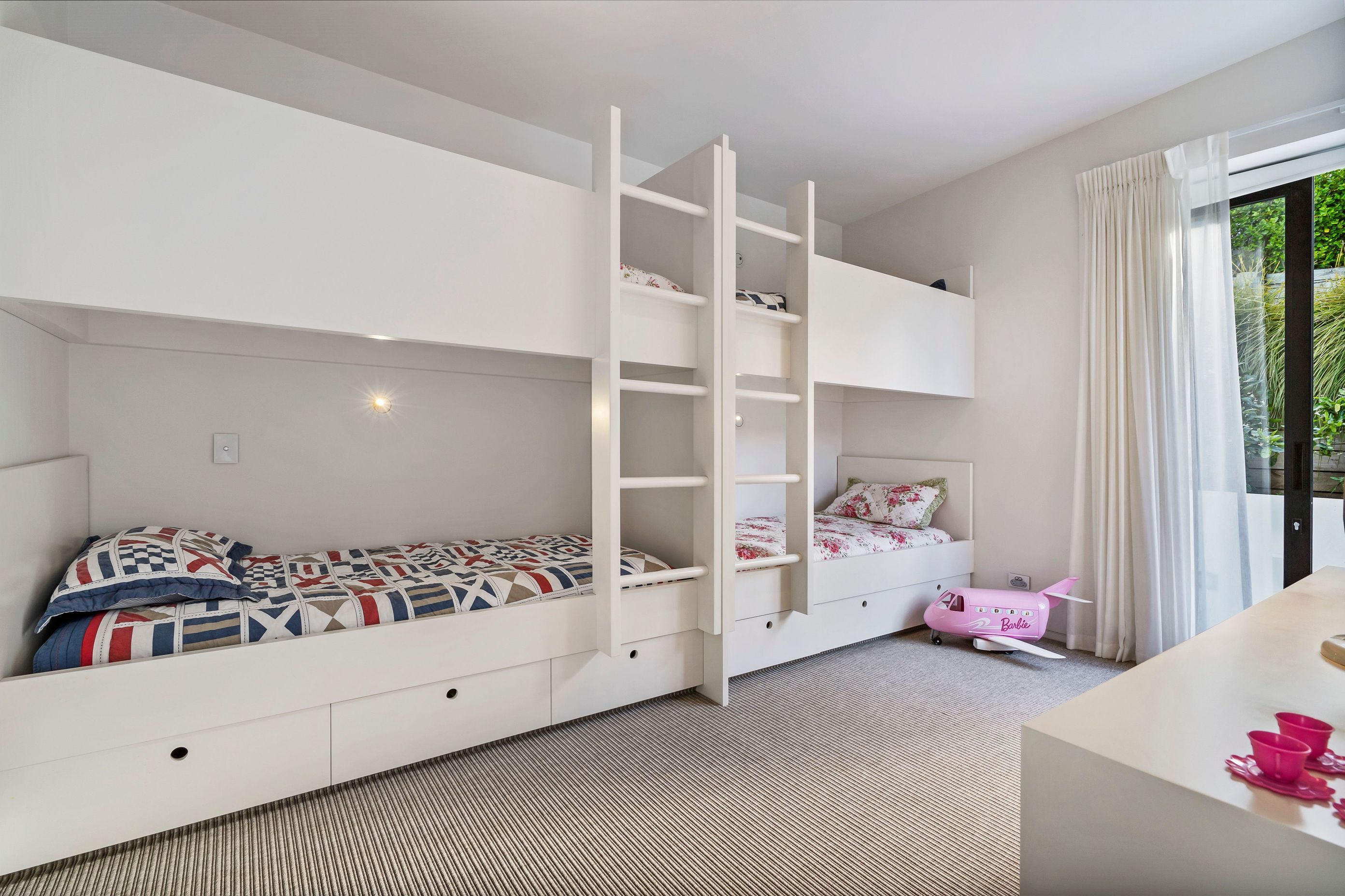 Custom-designed bunk beds