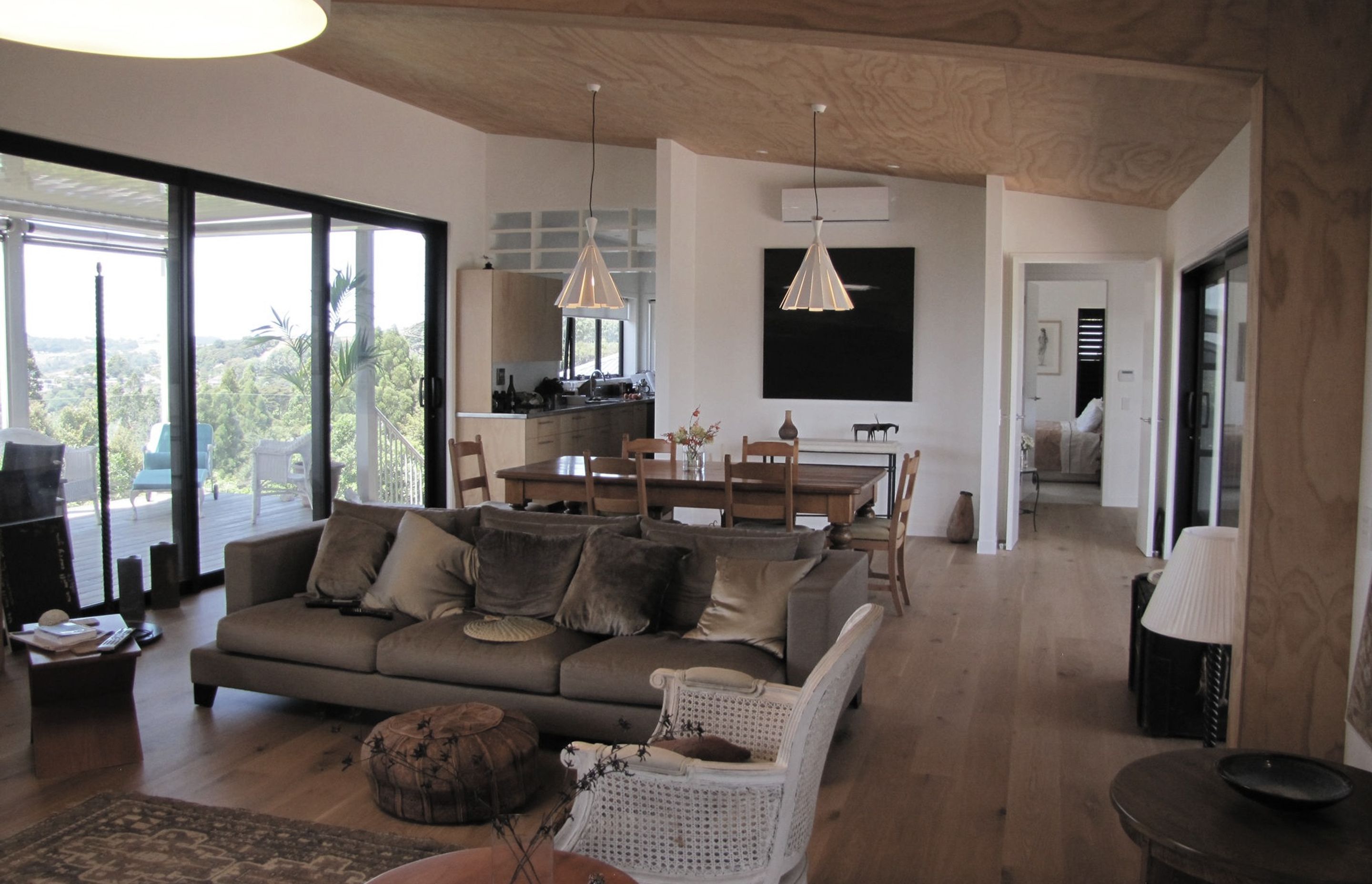 A Living Room for relaxation and taking in the coastal views.