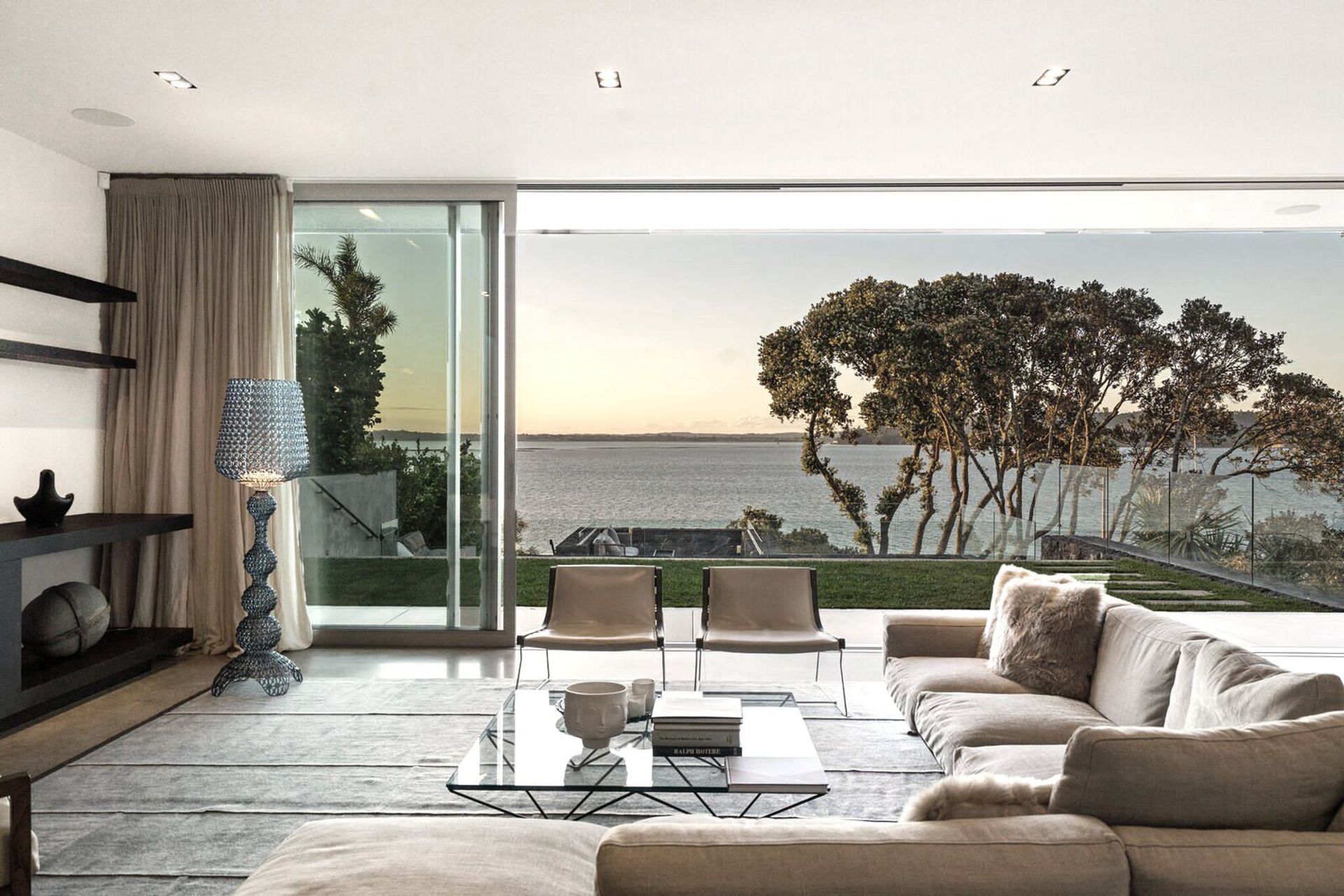  Floor-to-ceiling height windows and doors make the most of the views.