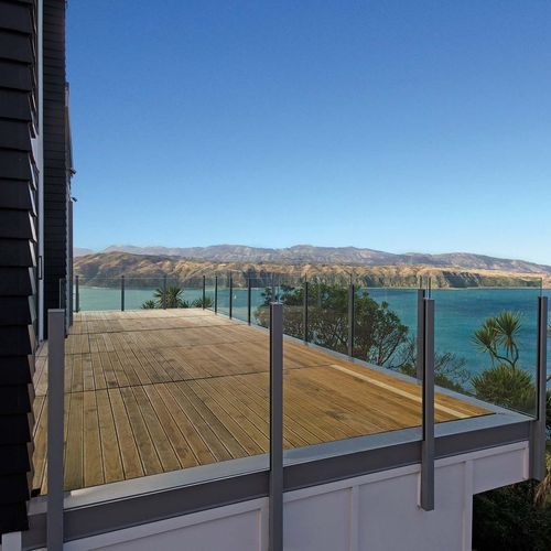 Surreal Semi-Frameless Glass Balustrades