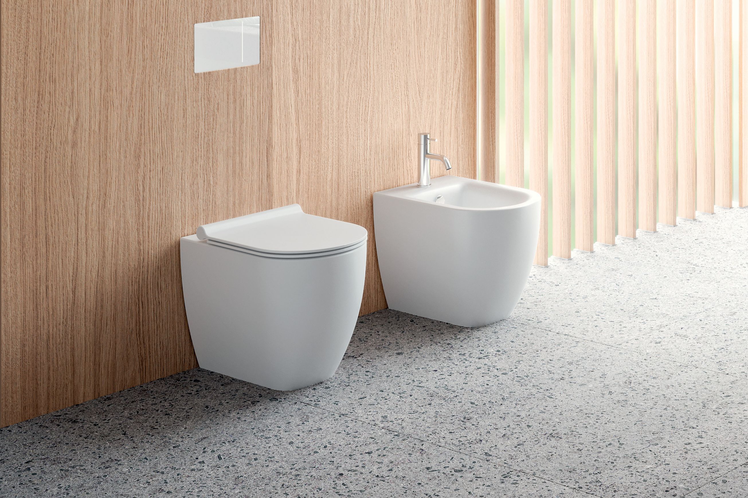 Sfera 54 Rimless Floor Mount Toilet