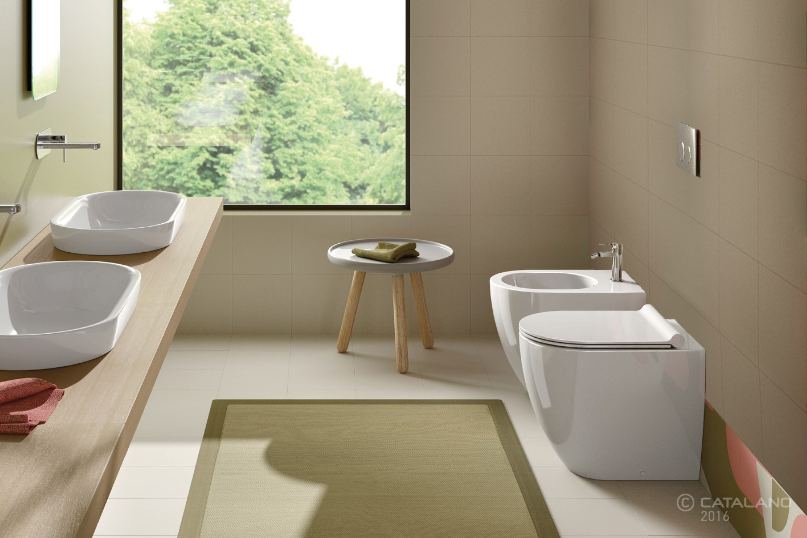 Sfera 54 Rimless Floor Mount Toilet