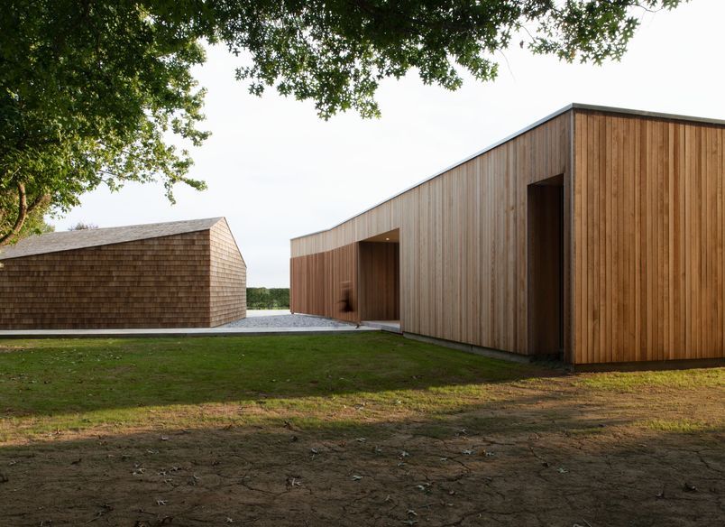 Shibui House: sculptural forms